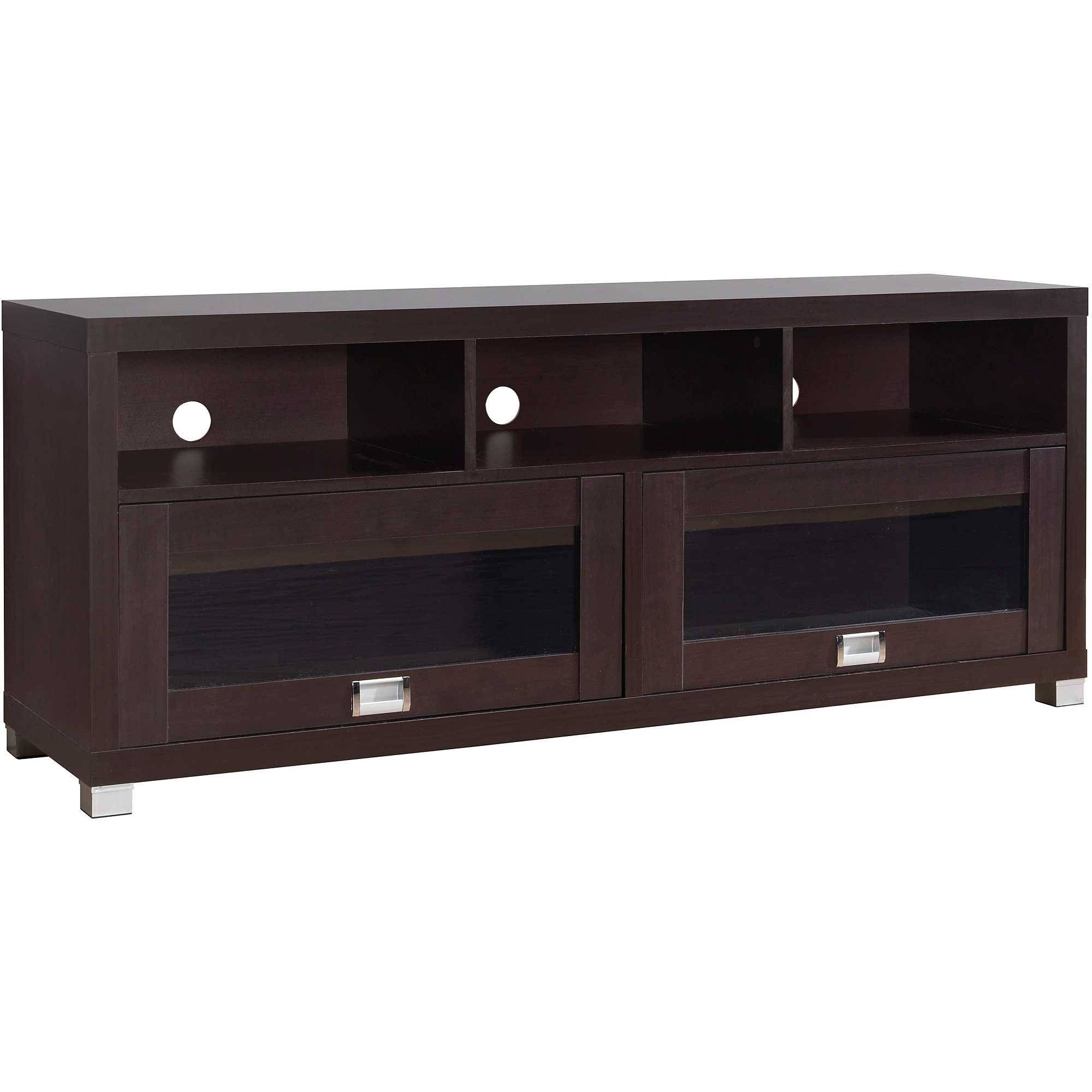 Espresso Tv Stand, Techni Mobili Durbin Tv Cabinet For Tvs Up To With Tv Stands 38 Inches Wide (Photo 11 of 15)