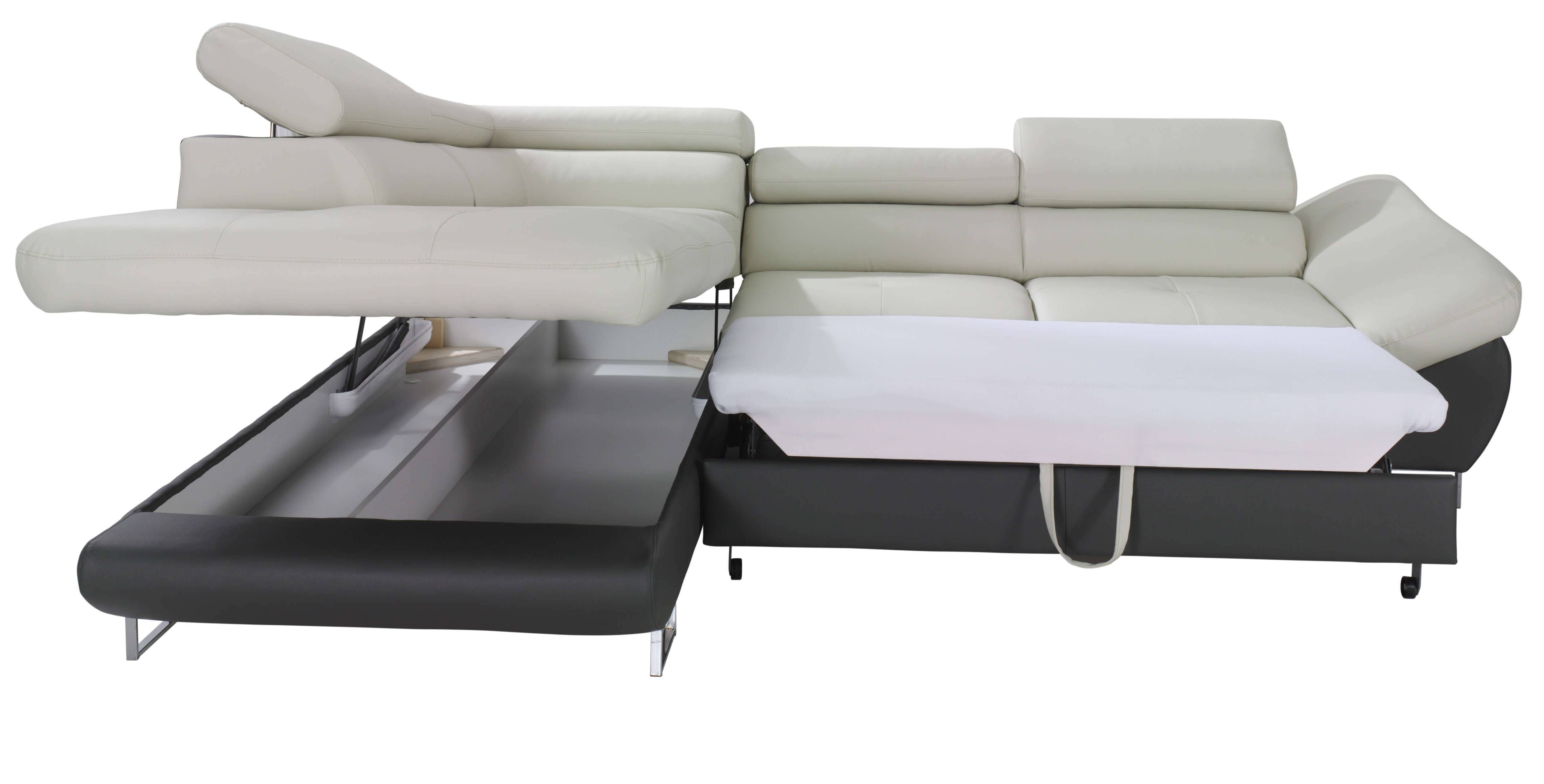 Fabio Sectional Sofa Sleeper With Storage | Creative Furniture With Sofa Beds With Chaise Lounge (View 11 of 15)