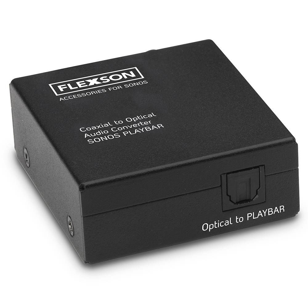 Flexson Coaxial To Optical Audio Converter For Sonos Playbar In Sonos Tv Stands (View 13 of 15)