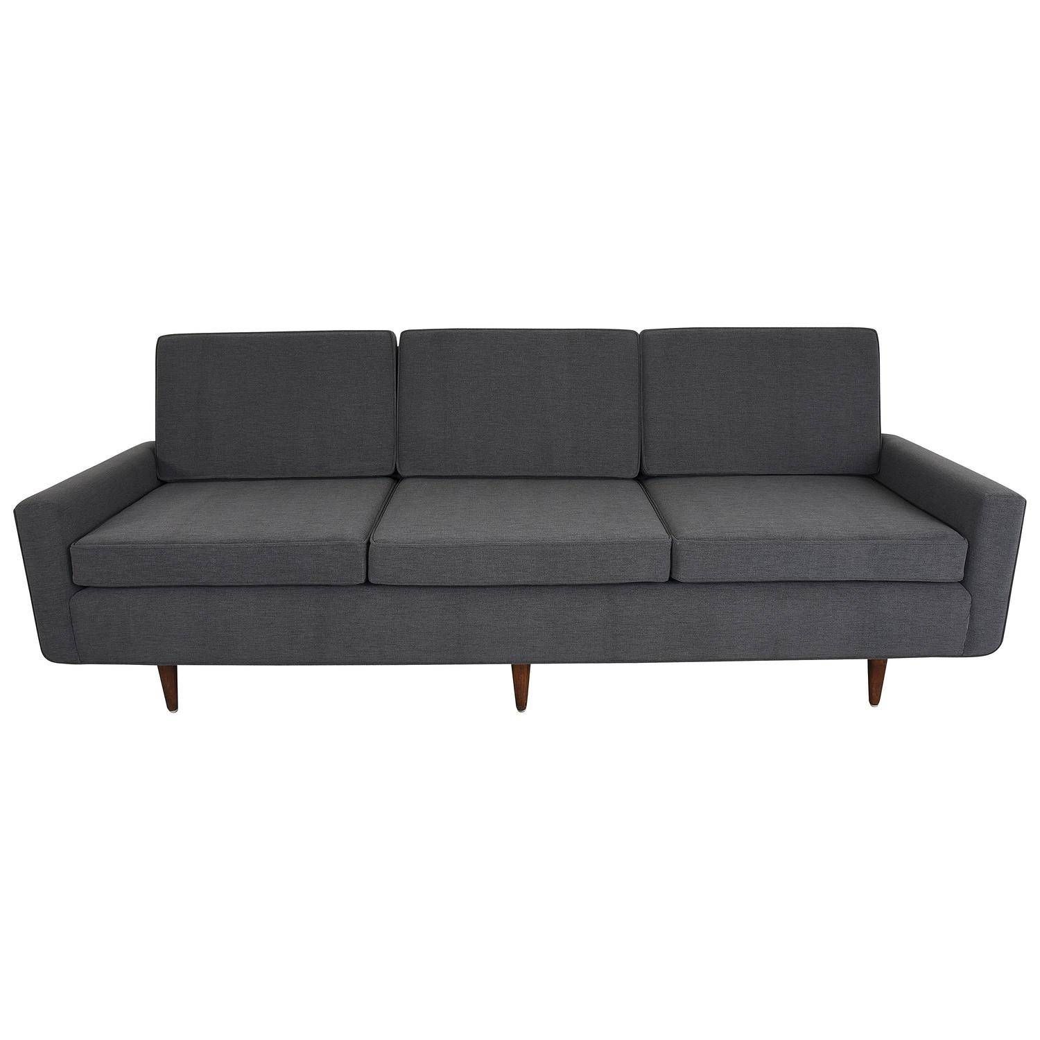 Florence Knoll Sofa Three Seat Sofa, Model 26, Pair Available For With Regard To Florence Knoll Sofas (View 3 of 15)