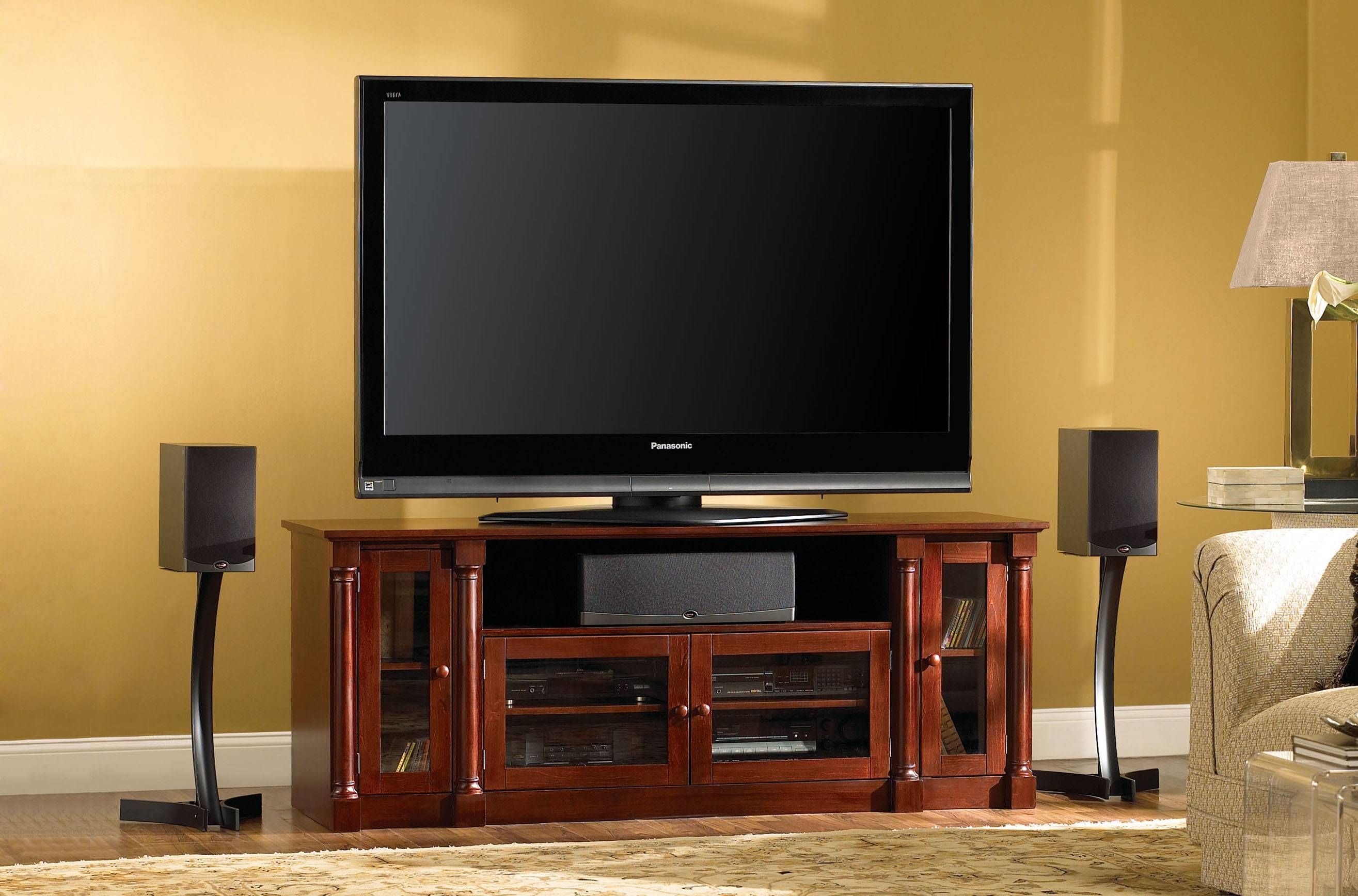Featured Photo of 15 Best Cherry Wood Tv Cabinets