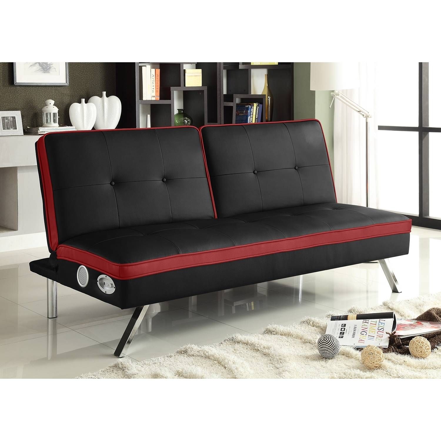 Furniture: Add An Inviting Comfortable Feel To Your Living Room With Regard To Kmart Futon Beds (View 6 of 15)