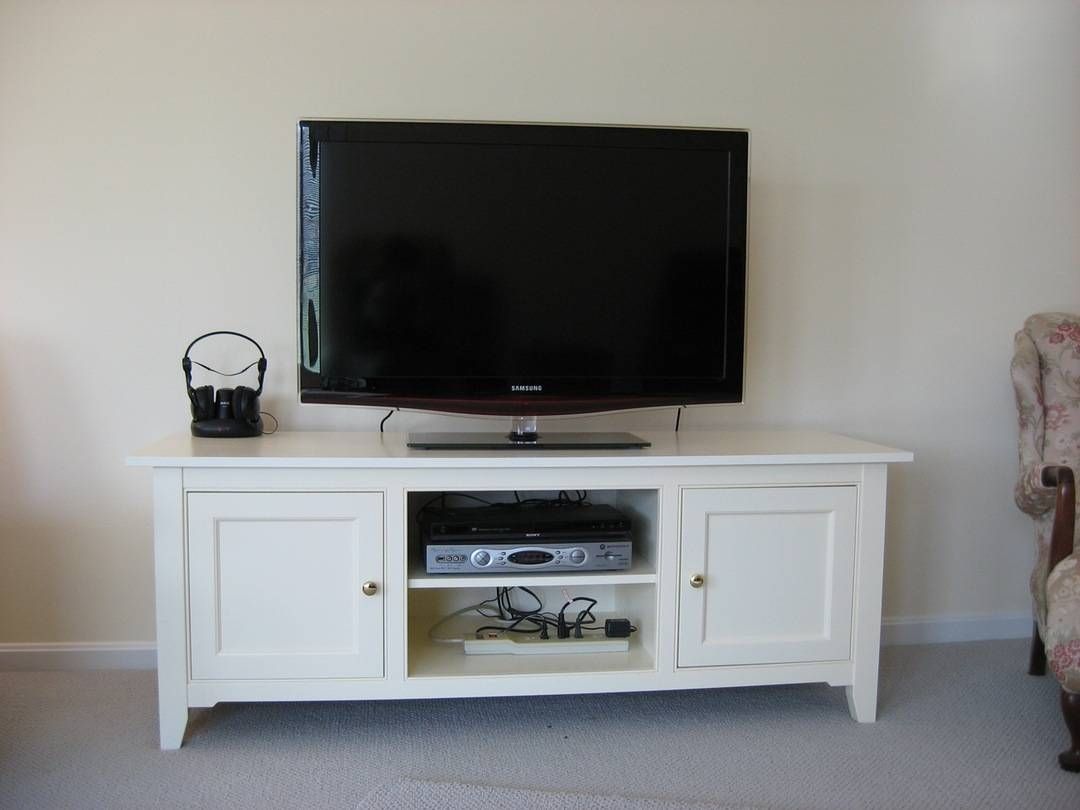 Furniture Black Wooden Tv Stand With Fireplace Having Storage In White Wood Tv Stands (View 12 of 15)