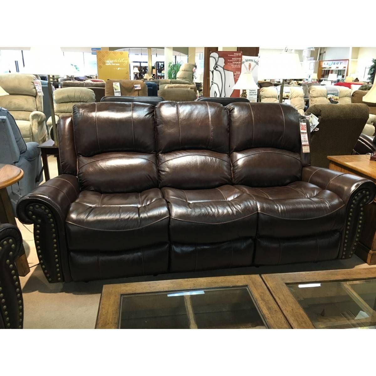 Furniture Italian Leather Power Reclining Sofa In Cheers Leather Sofas (View 1 of 15)