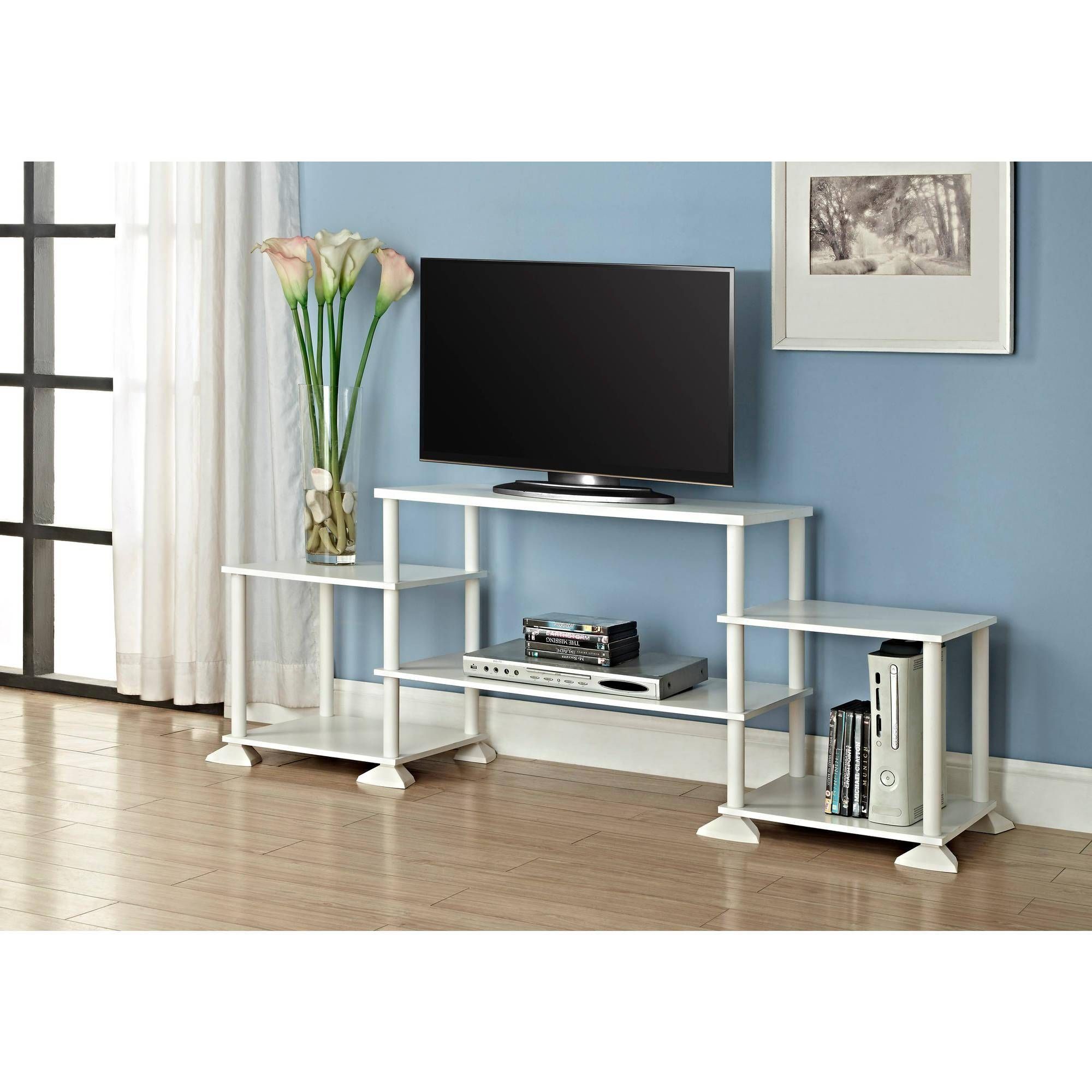 Great White Tv Stands For Flat Screens 89 About Remodel Modern Regarding White Tv Stands For Flat Screens (View 6 of 15)