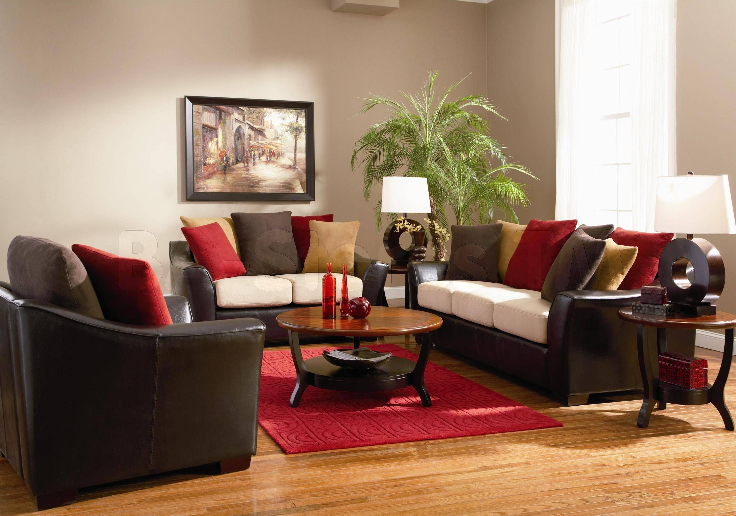 How To Decorate Living Room With Brown Leather Sofa Intended For Brown Sofas Decorating (View 3 of 15)