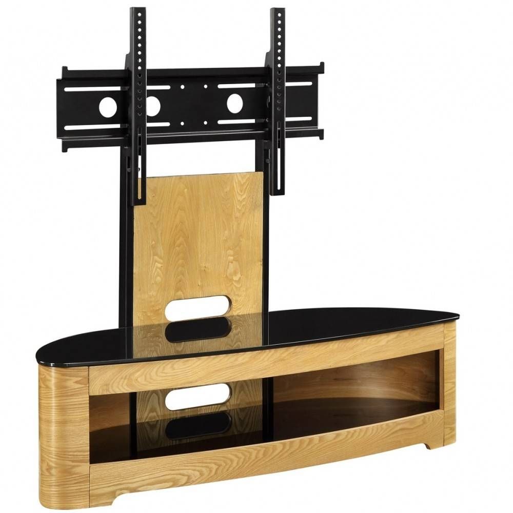 Jual Jf209 Ob Lcd Tv Stands Oak Black Glass 2 Shelf Tvs 40 Up To 55 Inside Como Tv Stands (View 13 of 15)