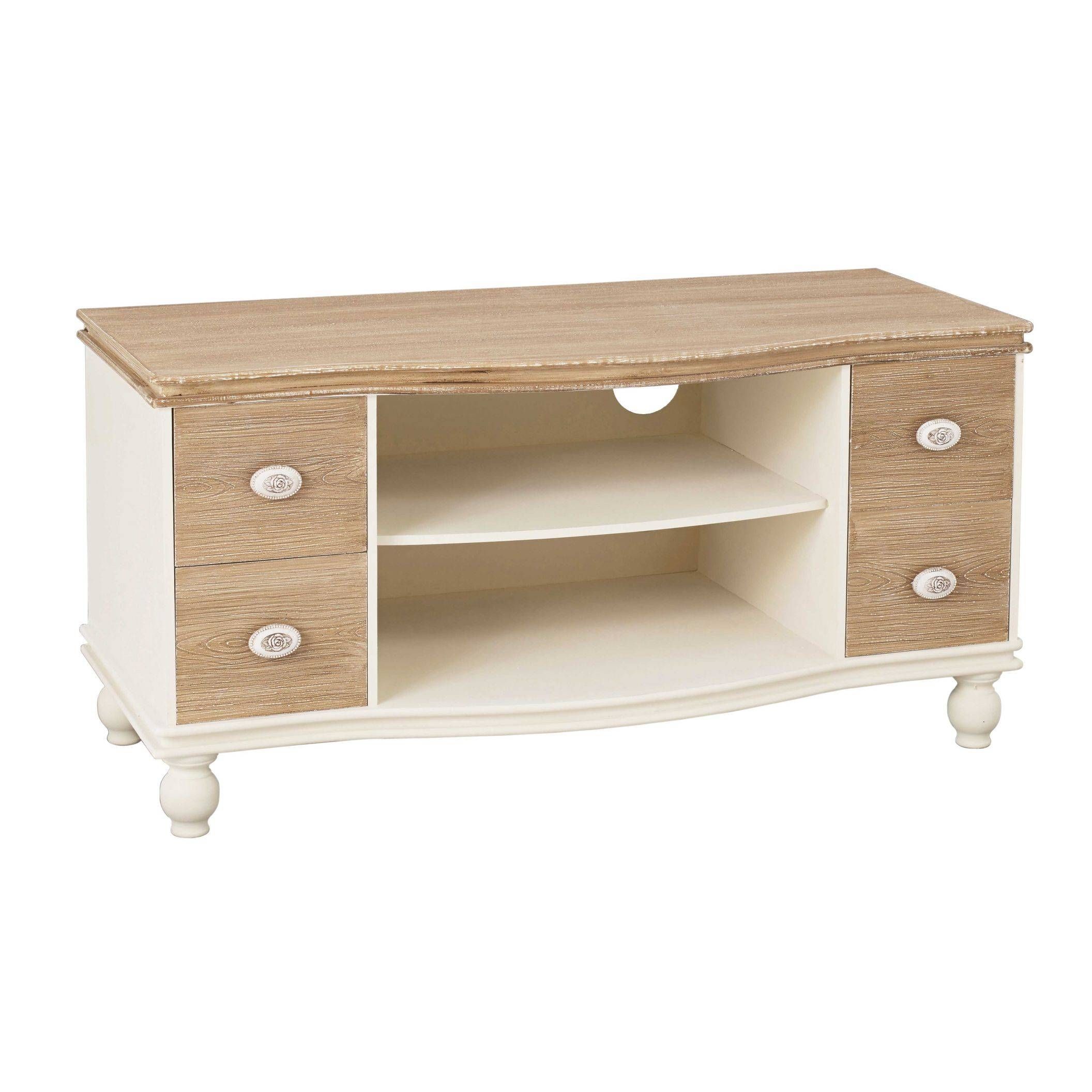 Juliette Shabby Chic Tv Unit | French Style Furniture In French Style Tv Cabinets (Photo 13 of 15)