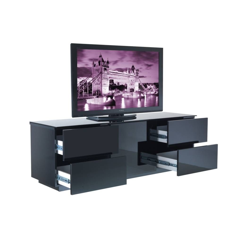 London Tv Cabinet Delivered Throughout The Uk Pertaining To Black Tv Cabinets With Doors (View 7 of 15)