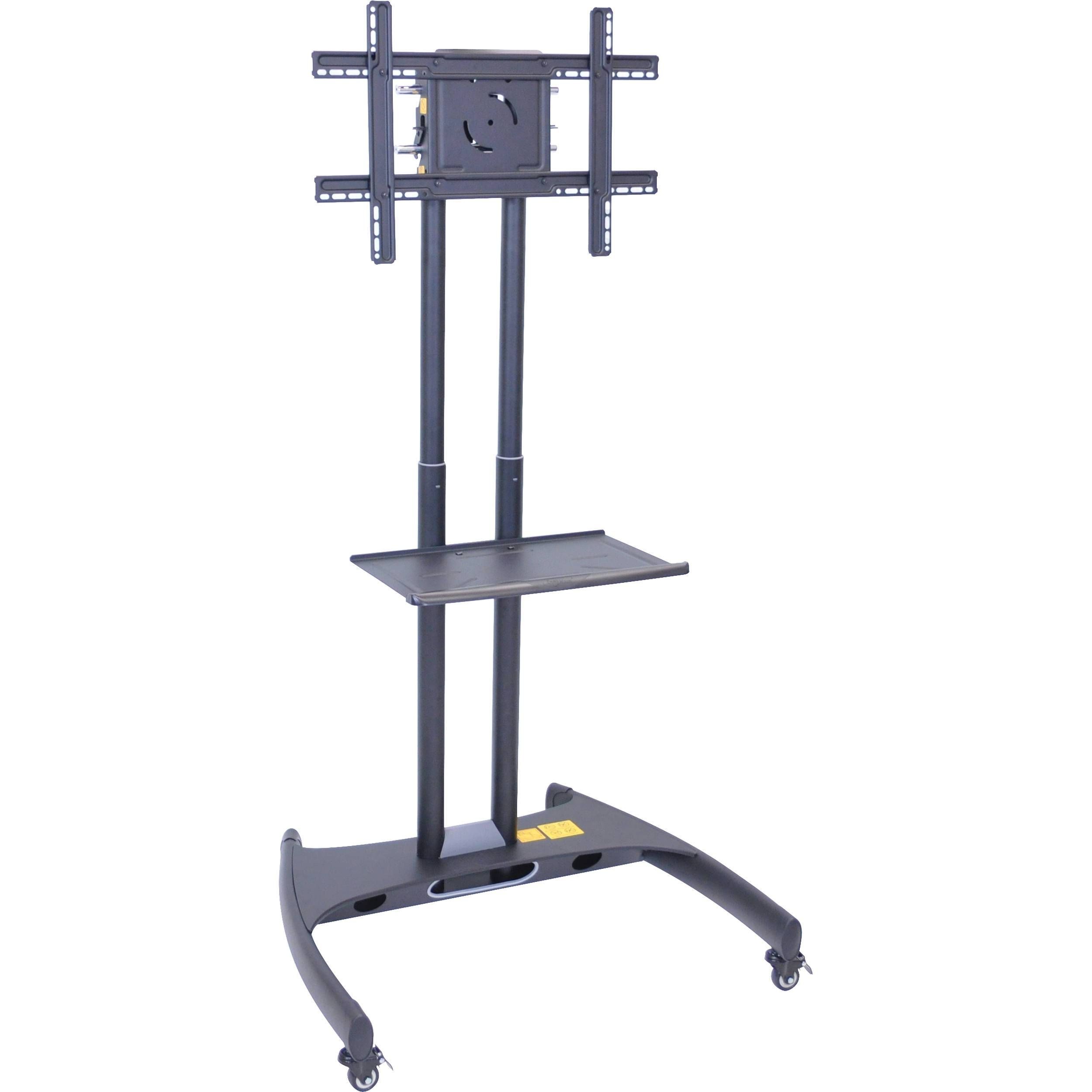 Luxor Fp2500 Adjustable Height Lcd Tv Stand Fp2500 B&h Photo For Tv Stand With Mount (View 7 of 15)