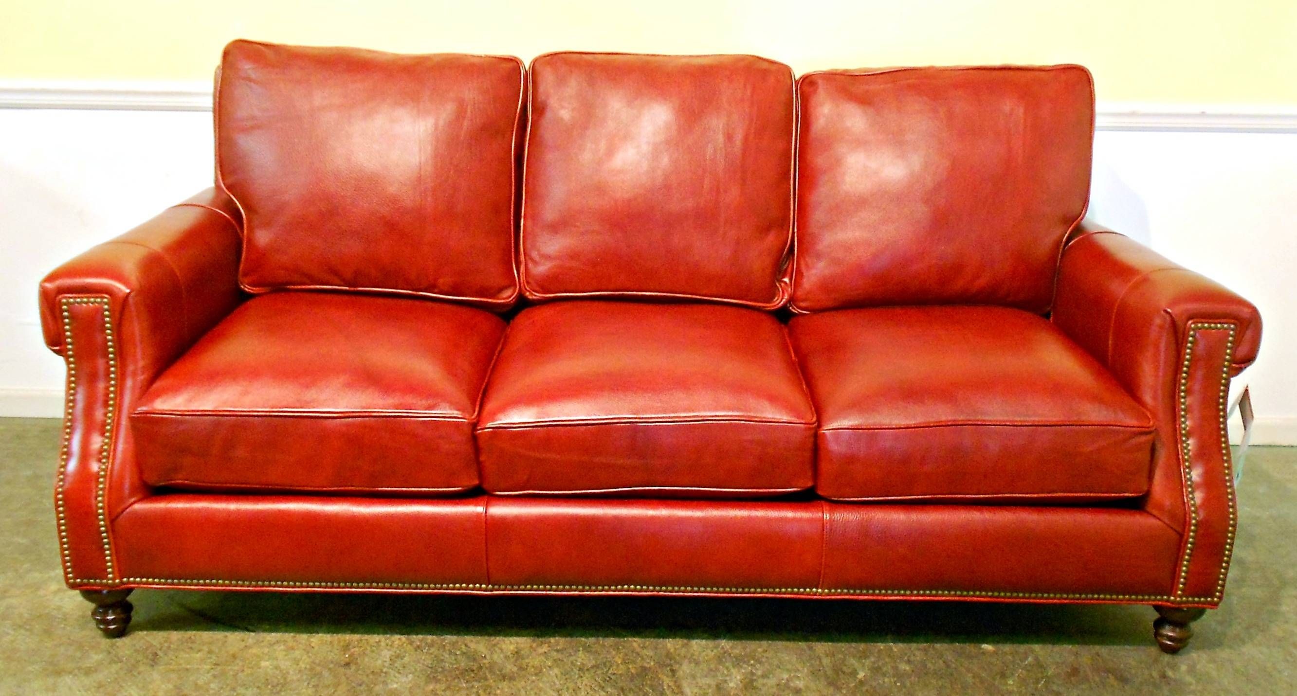 Luxury Leather Sofas Top Preferred Home Design Intended For Dark Red Leather Sofas (View 15 of 15)
