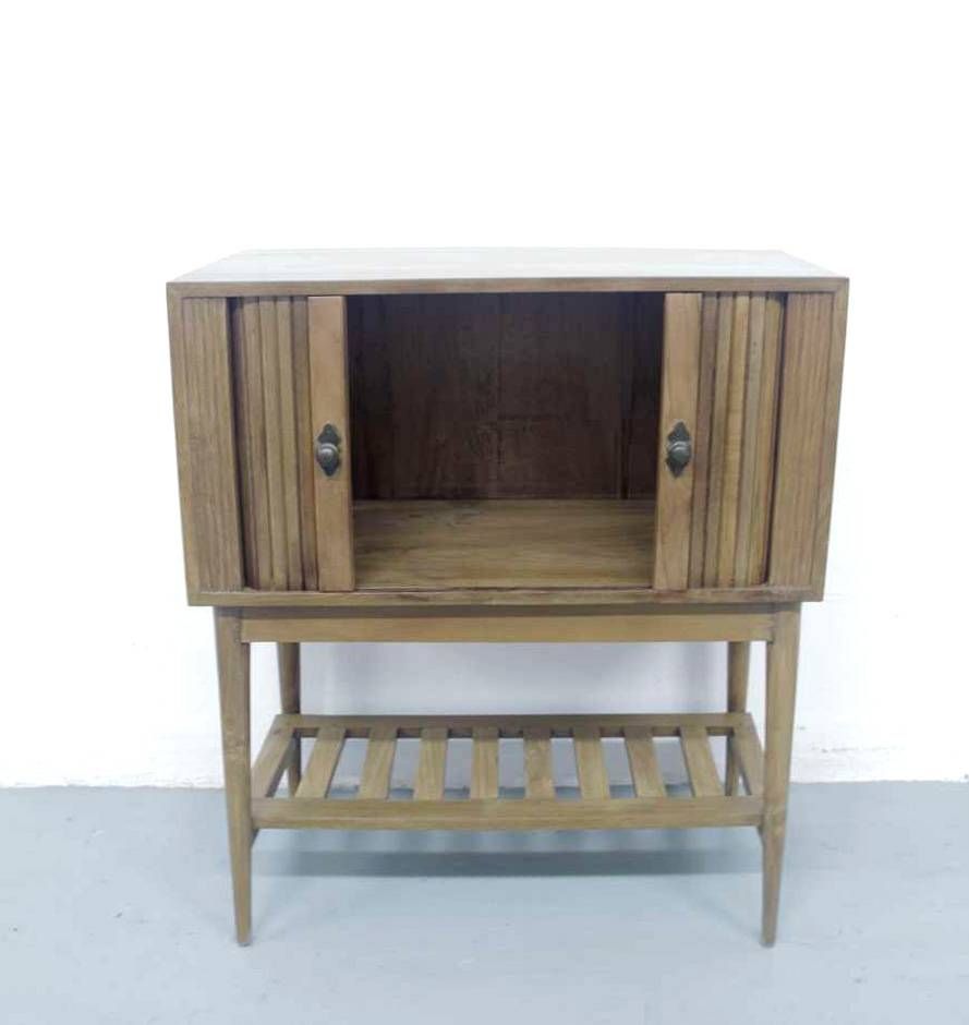 Mid Century Modern Style Old Teak Tv Cabinet « Things Your Mother Pertaining To Vintage Style Tv Cabinets (View 1 of 15)