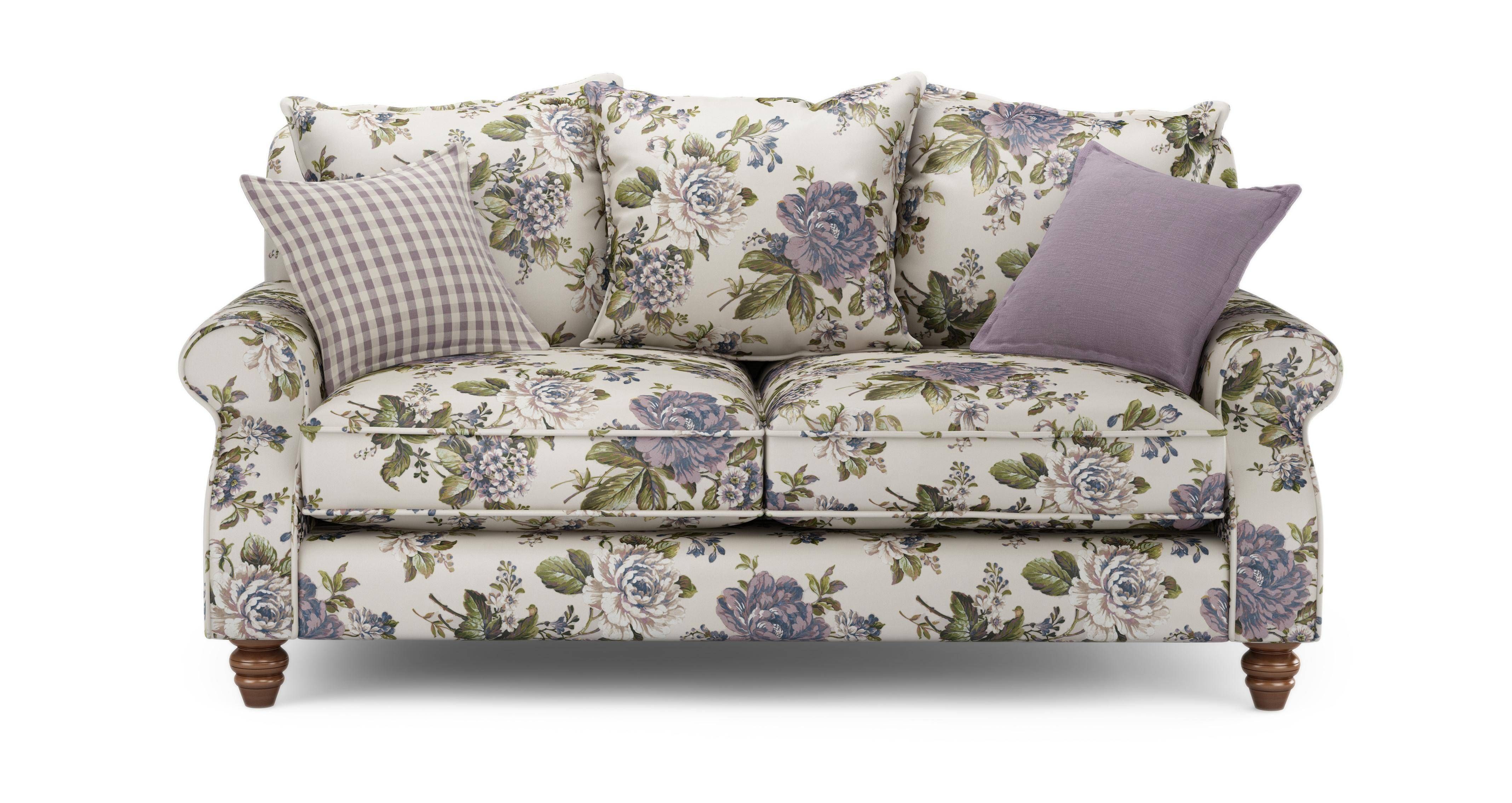 Modern Concept Floral Sofas With Ellie Floral Seater Sofa Ellie Throughout Floral Sofas (View 1 of 15)