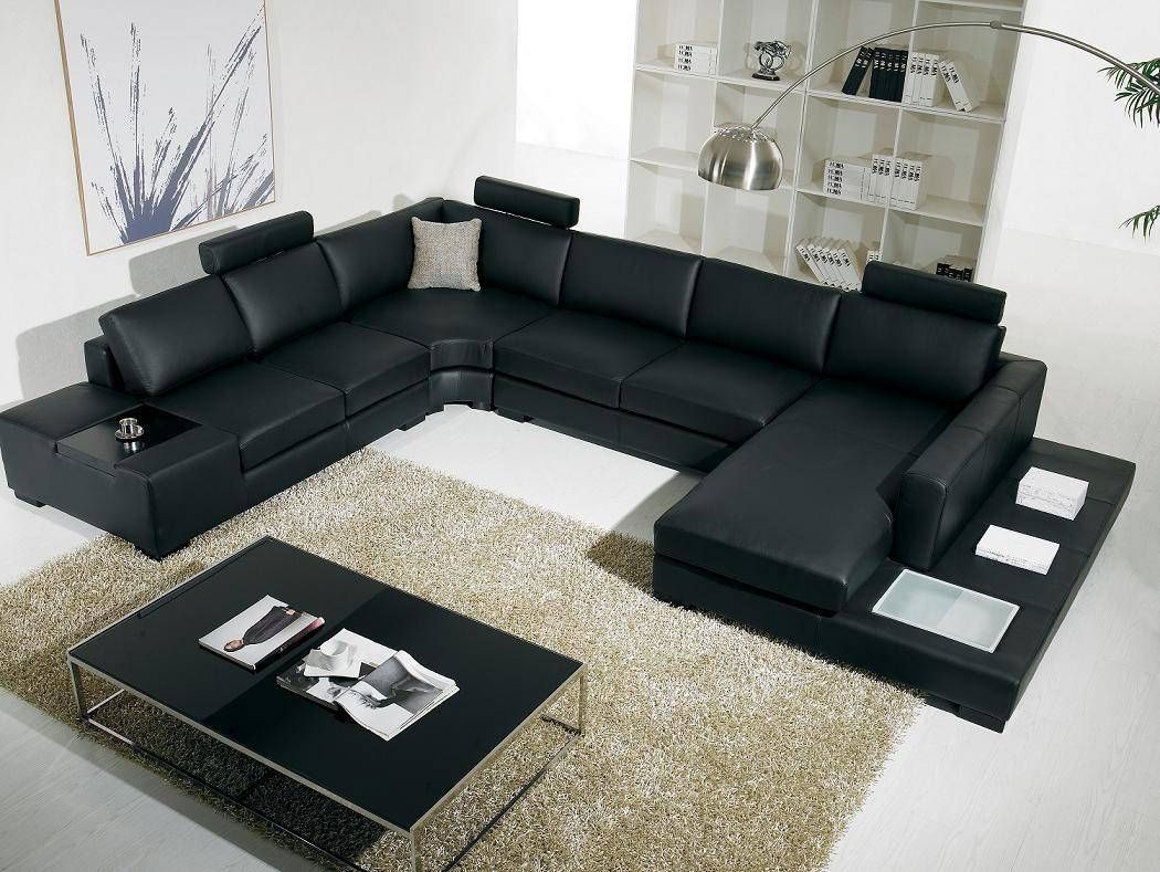 Best 15+ of Black Sofas for Living Room