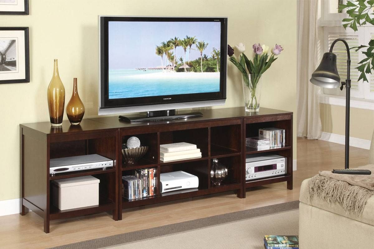 Modular Tv Stand With Storage – Huntington Beach Furniture Inside Storage Tv Stands (View 2 of 15)