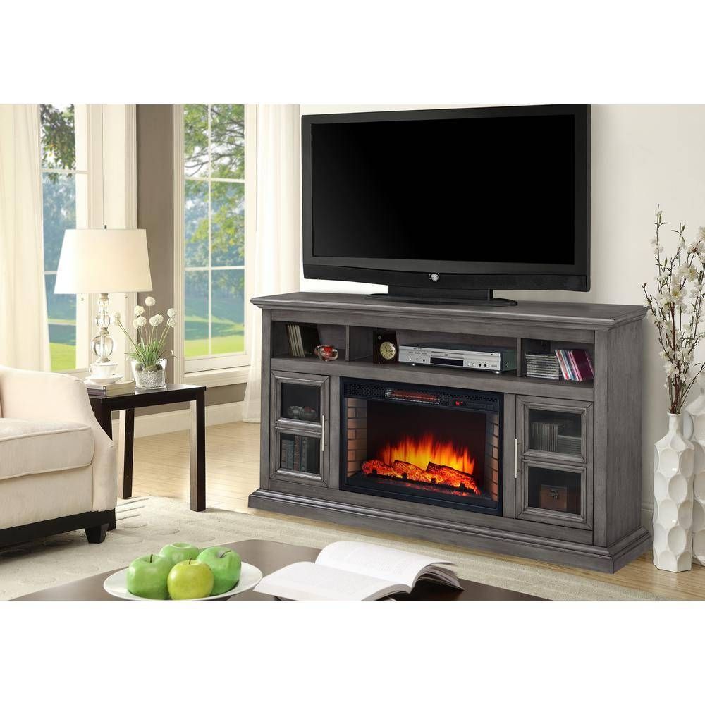 Muskoka Glendale 58 In. Freestanding Electric Fireplace Tv Stand For Freestanding Tv Stands (Photo 11 of 15)