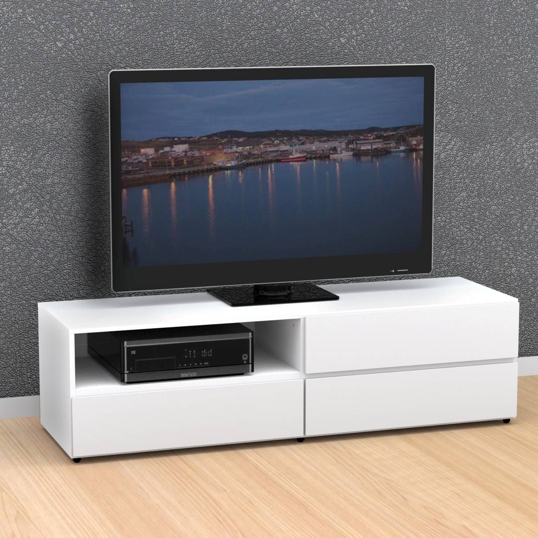 Nexera Blvd 60 In Tv Stand N 223103 With Stylish Tv Stands (Photo 2 of 15)
