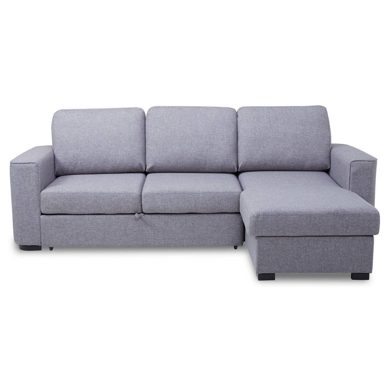 Ronny Fabric Corner Chaise Sofa Bed With Storage – Next Day Throughout Chaise Sofa Beds With Storage (View 10 of 15)