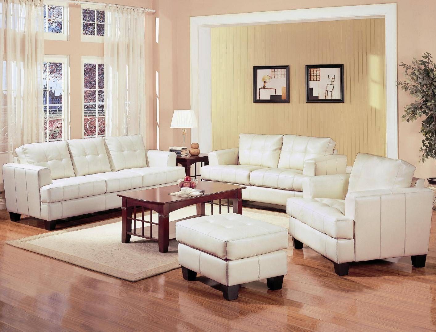 Samuel Beige Leather Sofa – Steal A Sofa Furniture Outlet Los In Beige Leather Couches (View 13 of 15)