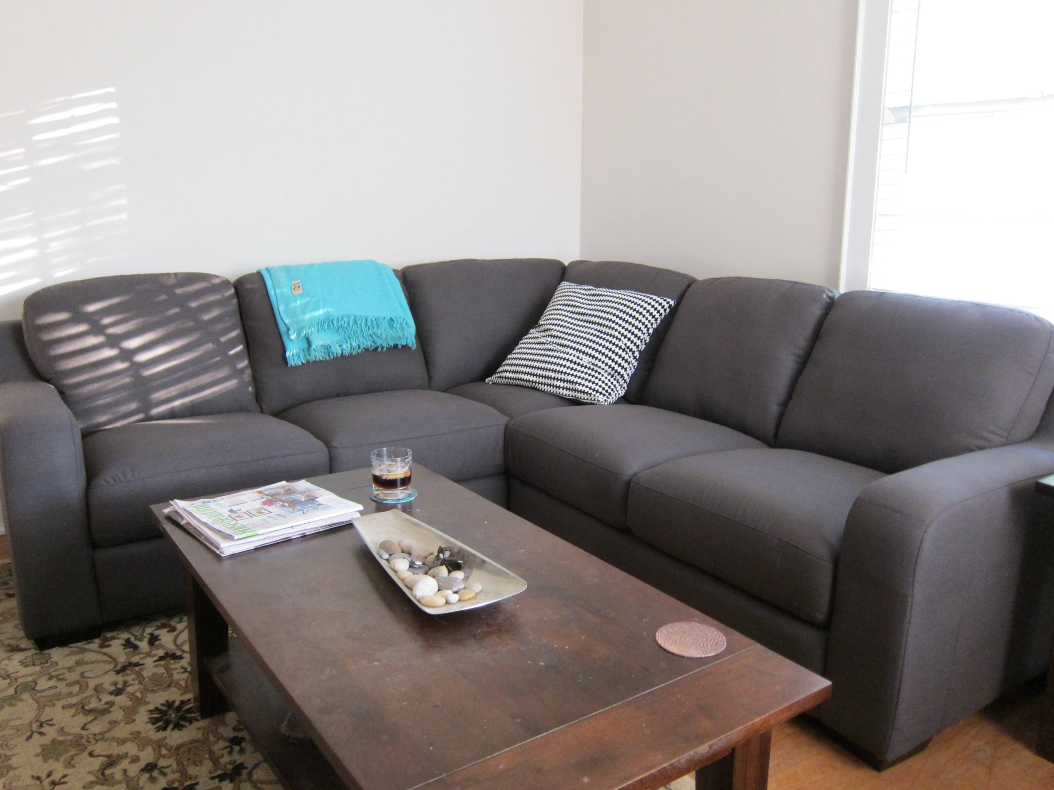 Sectional Sofa, In Reality | Escape From Bk Regarding Short Sectional Sofas (View 3 of 15)