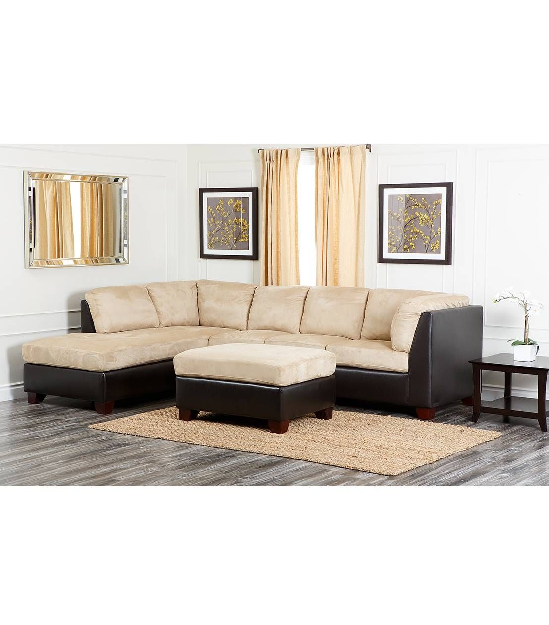 Sectionals Within Abbyson Living Sectional Sofas (View 11 of 15)