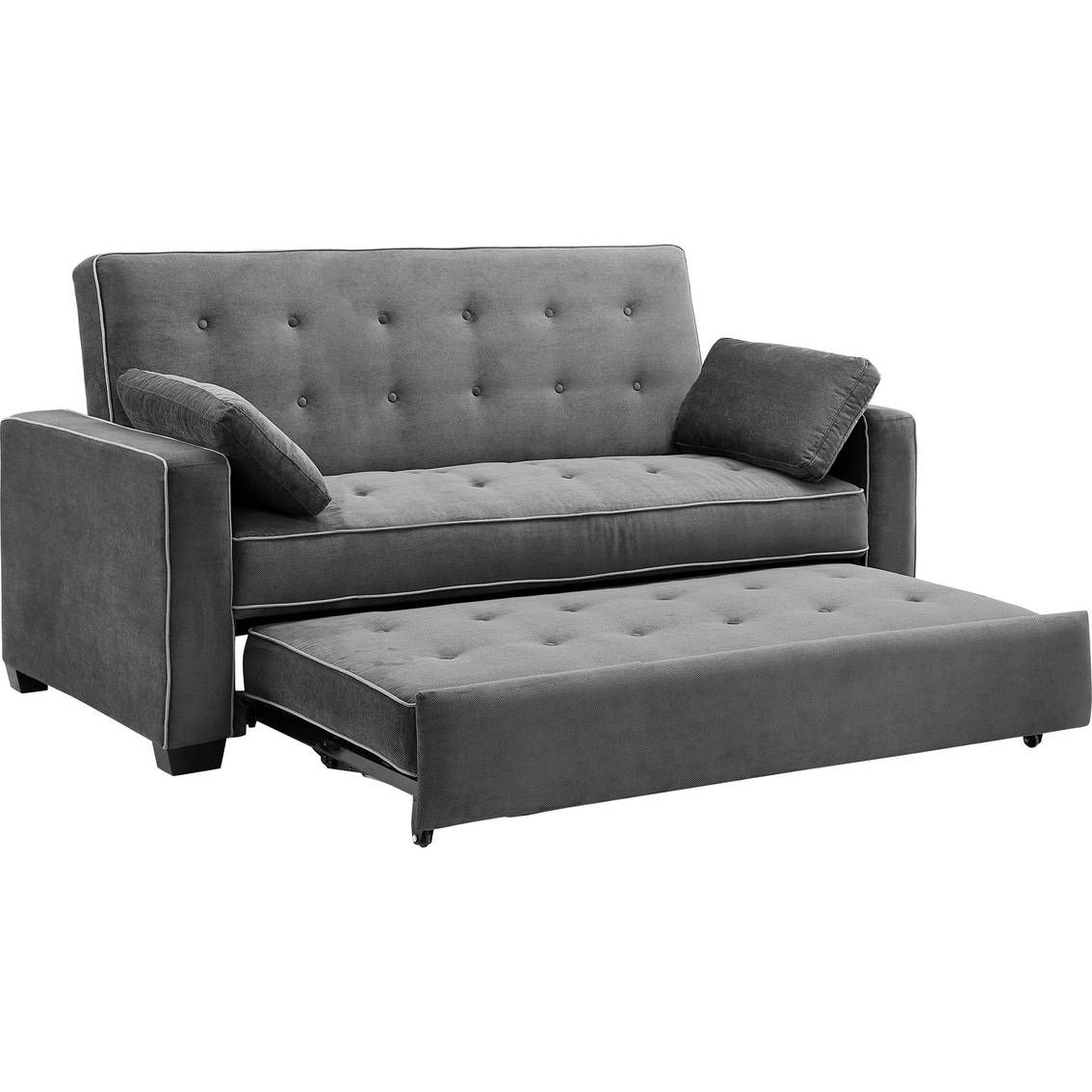Serta Augustine Convertible Queen Size Sleeper Sofa | Serta With Queen Convertible Sofas (View 2 of 15)