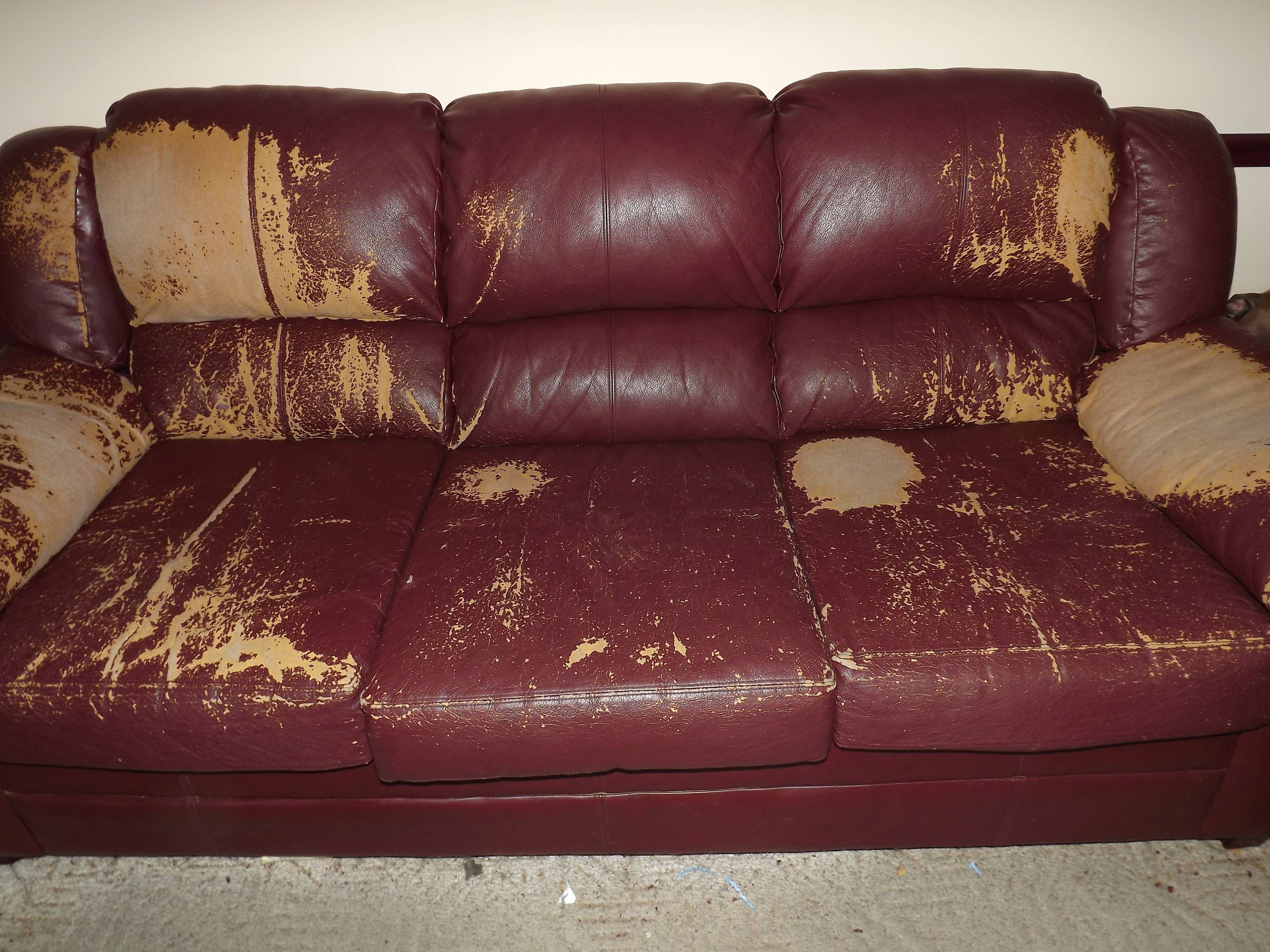 Simmons Furniture – Bought Three Years Ago » Clubhusband Within Simmons Bonded Leather Sofas (View 1 of 15)