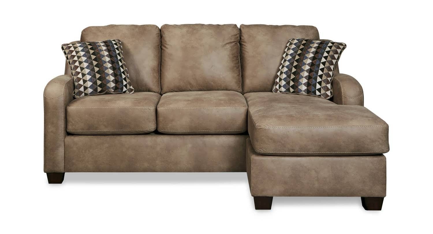 small depth leather sofa