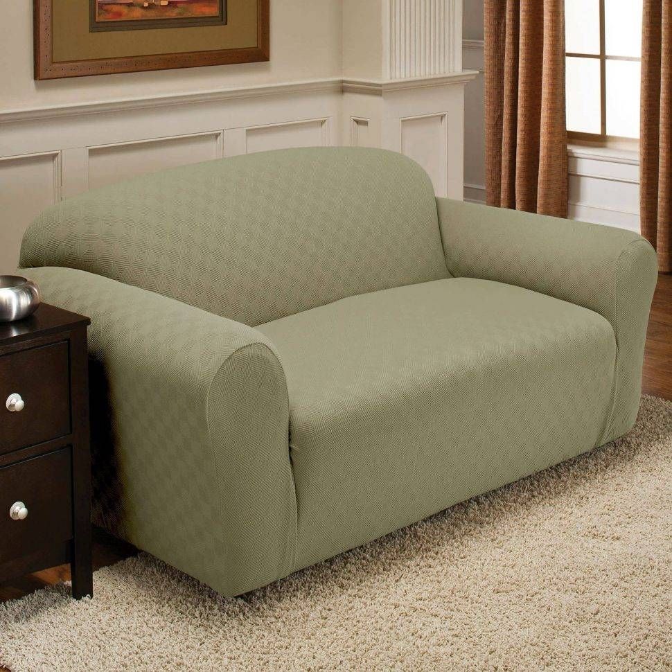 Sofa : Round Sofa T Cushion Sofa Slipcover Sure Fit Sofa For T Cushion Slipcovers For Large Sofas (View 8 of 15)