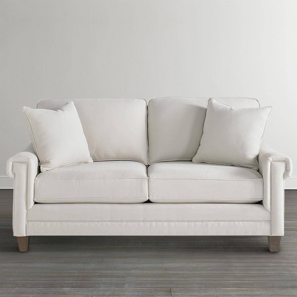 Sofas Center : Small Full Sleeper Couch Custom Bassett Furniture In Blair Leather Sofas (Photo 15 of 15)