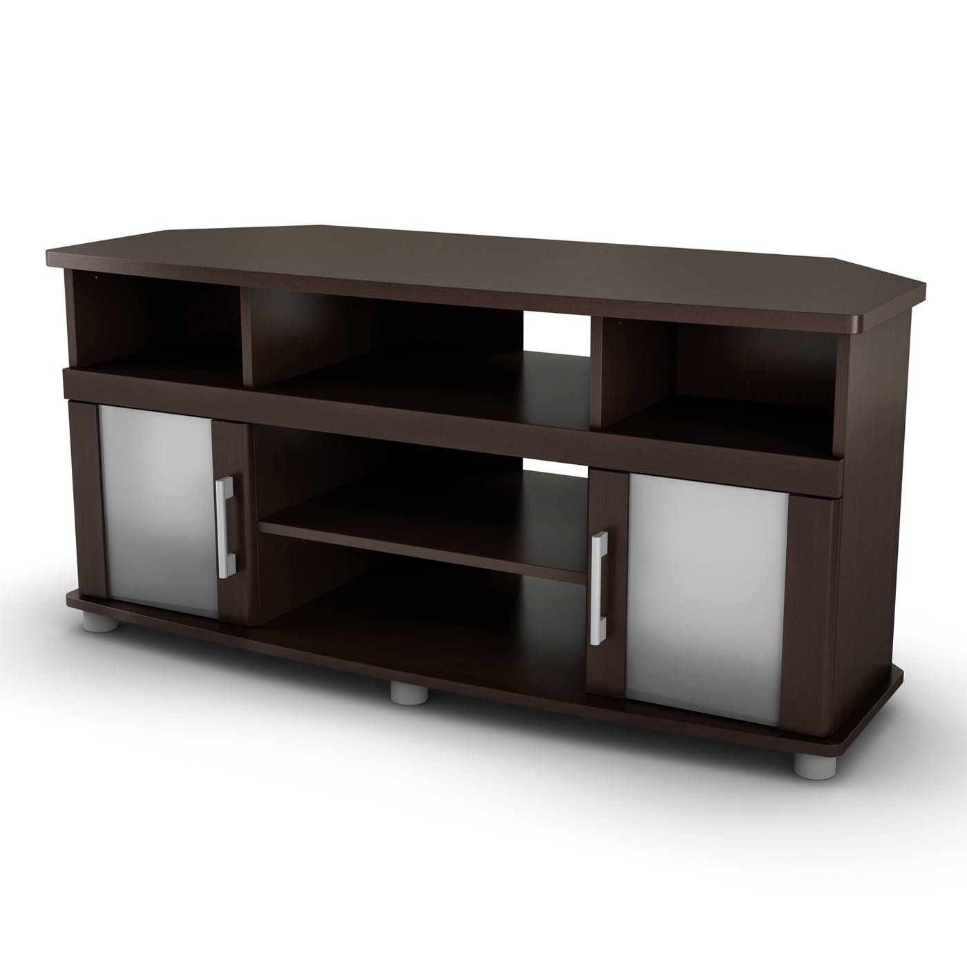 South Shore Furniture City Life Corner Tv Stand | Lowe's Canada Throughout Tv Stands For Corner (Photo 12 of 15)