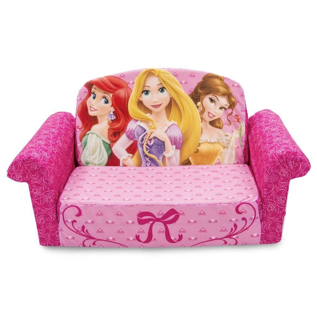 Spin Master – Marshmallow Furniture Flip Open Sofa Disney Princess With Disney Sofas (View 8 of 15)