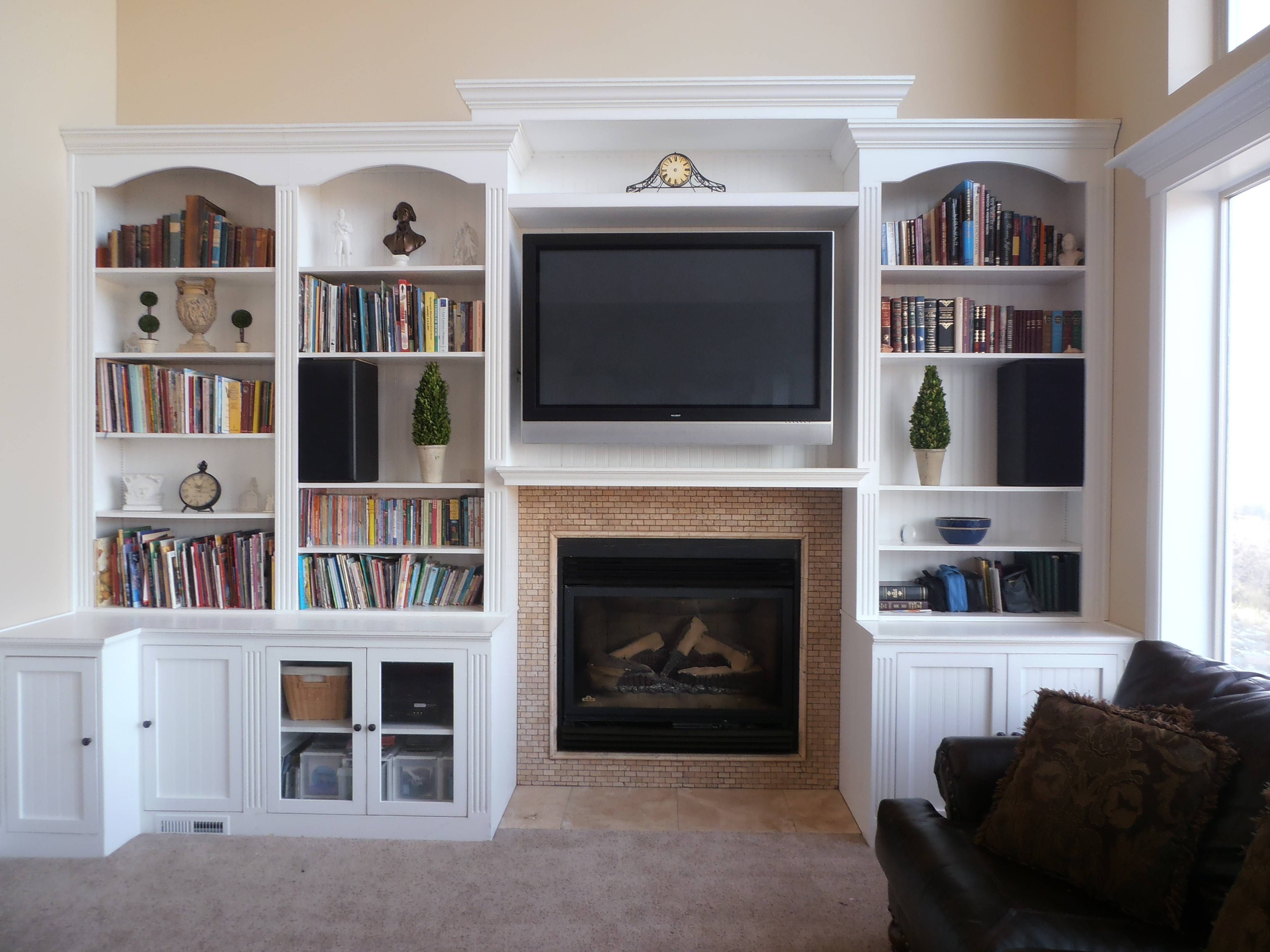 Tv Bookcase Uk – Thesecretconsul Inside Tv Stands With Bookcases (Photo 7 of 15)