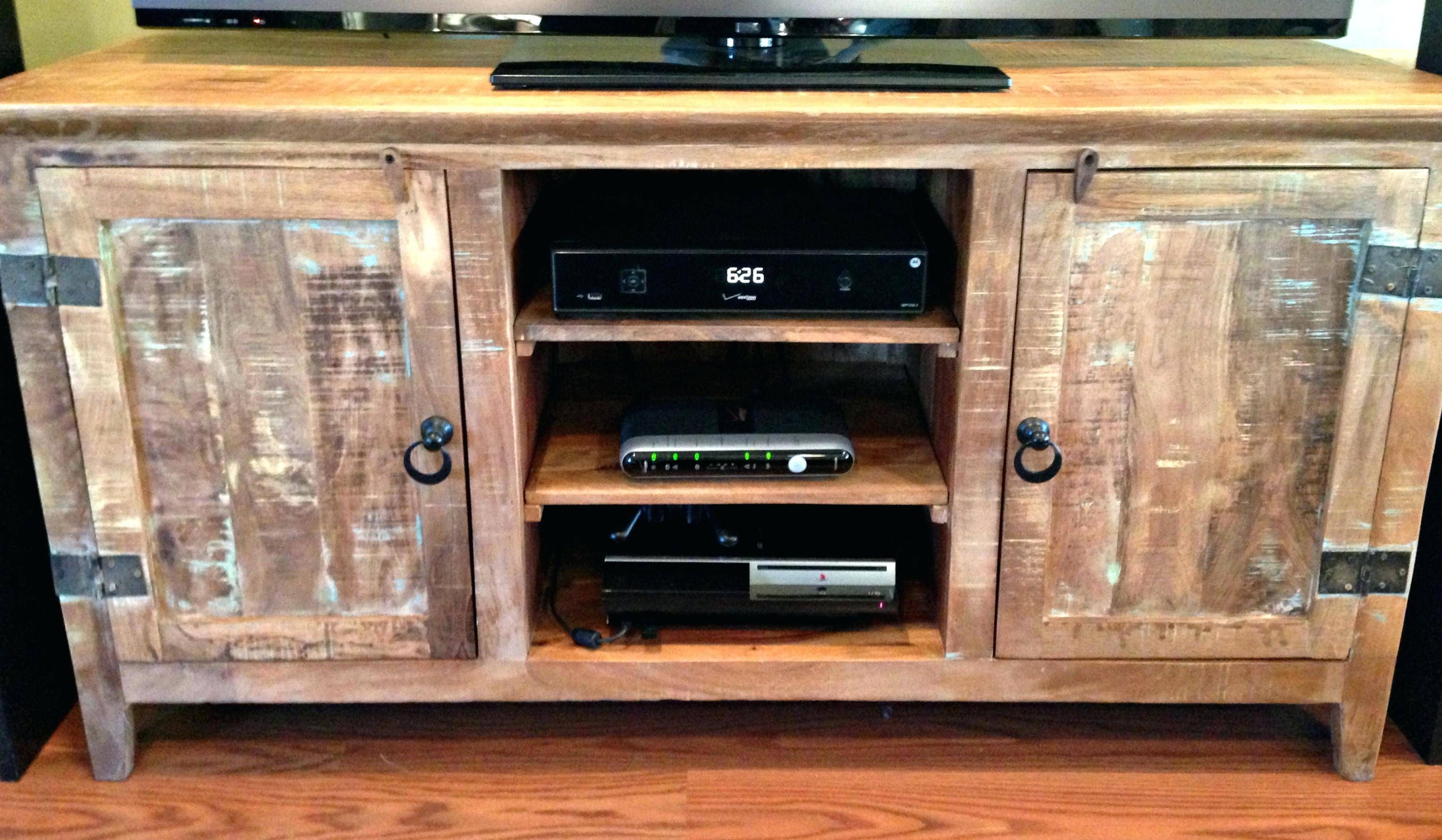 Tv Stand : 22 Ergonomic Aluminum Tv Stand Corner Tv Stand Country In Rustic Looking Tv Stands (View 3 of 15)