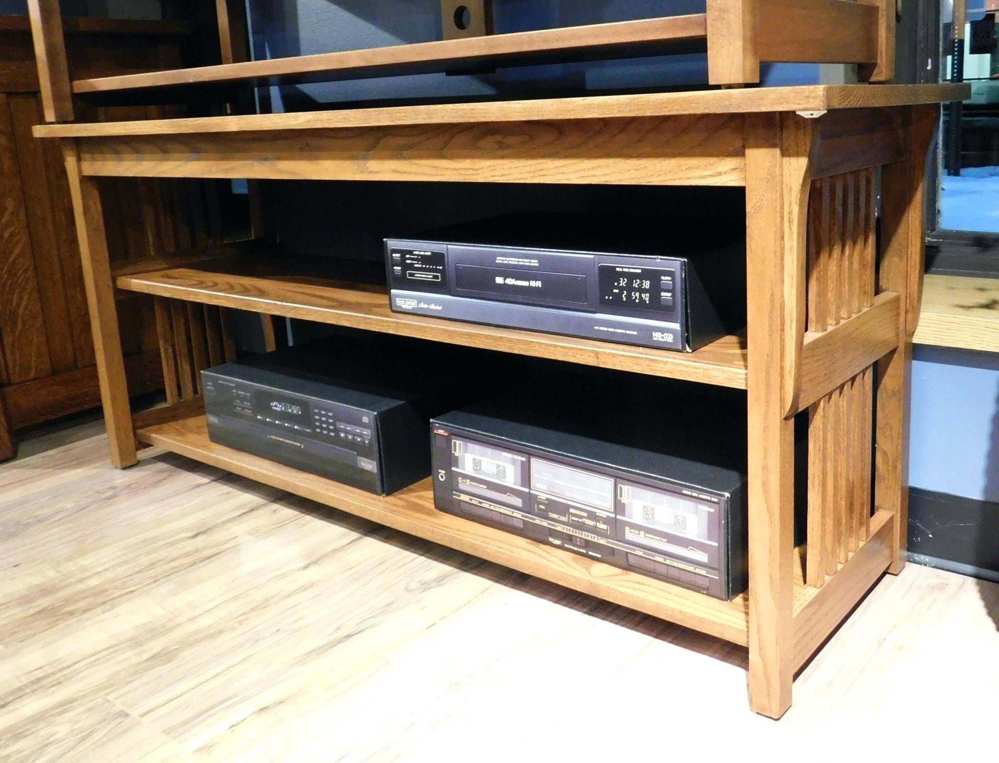 Tv Stand : Gorgeous Synergy System 248 Quad Width 87 Av Cabinet Tv With Maple Tv Stands For Flat Screens (View 7 of 15)