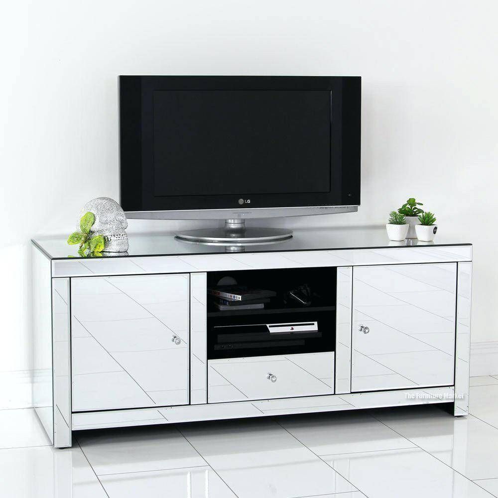 Tv Stand : Impressive Glass Tv Cabinet With Doors Image Inside Glass Tv Cabinets (View 4 of 15)