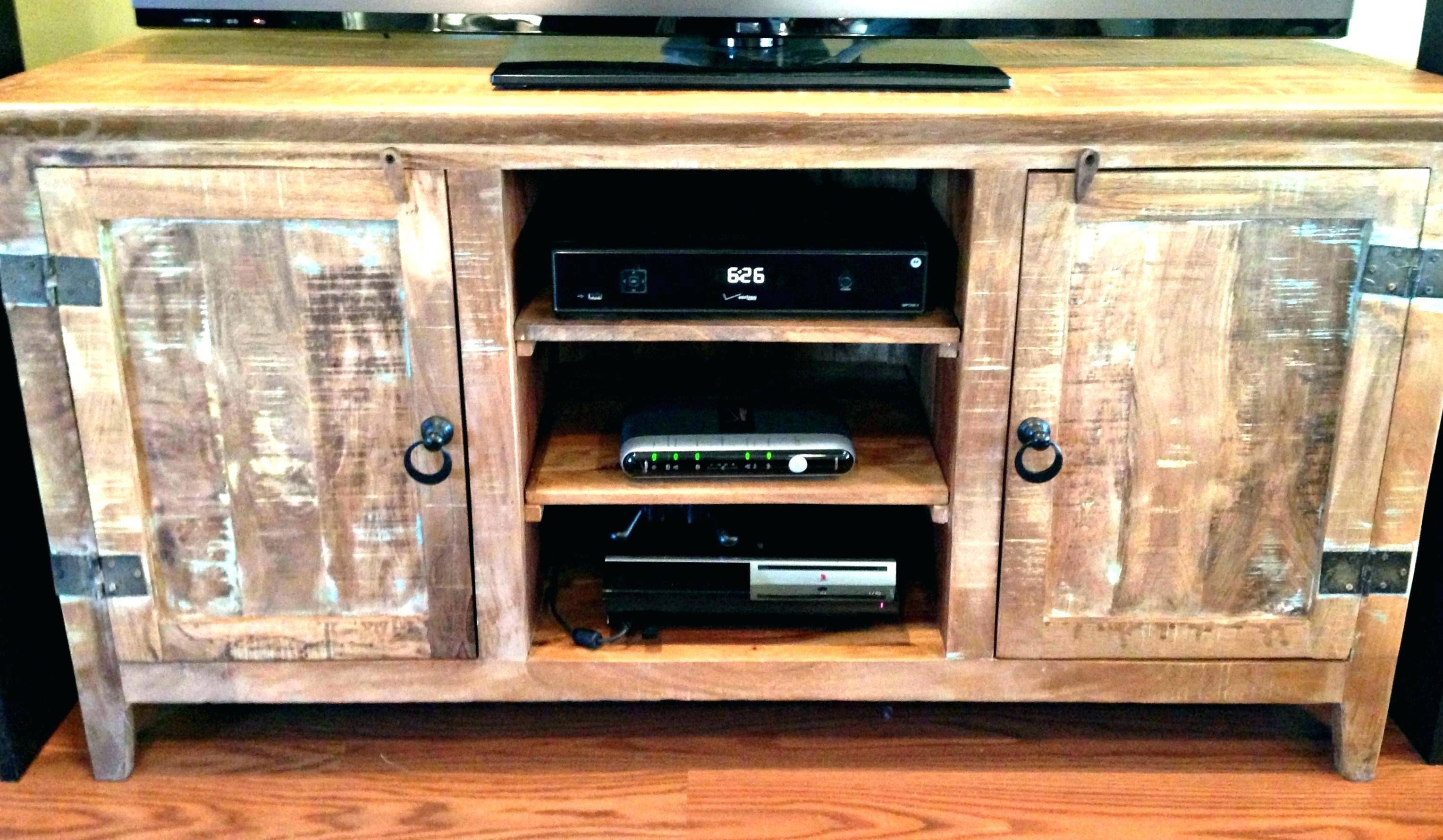 Tv Stand : Industrial Style Low Tv Stand With Cast Iron Wheels In Cast Iron Tv Stands (View 9 of 15)