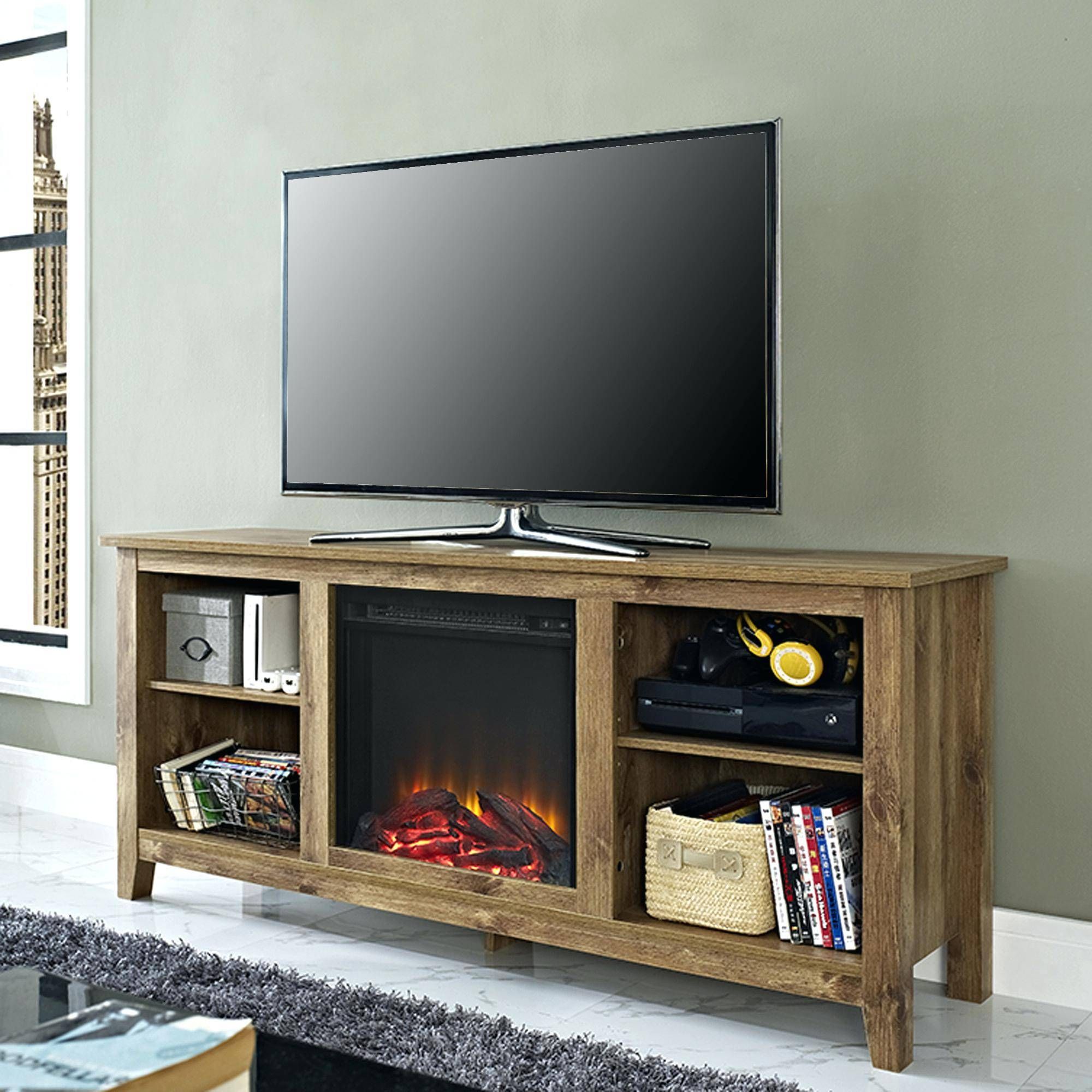Tv Stand : Modern Madrid Flat Panel Tv Stand With Integrated Mount In 65 Inch Tv Stands With Integrated Mount (View 1 of 15)