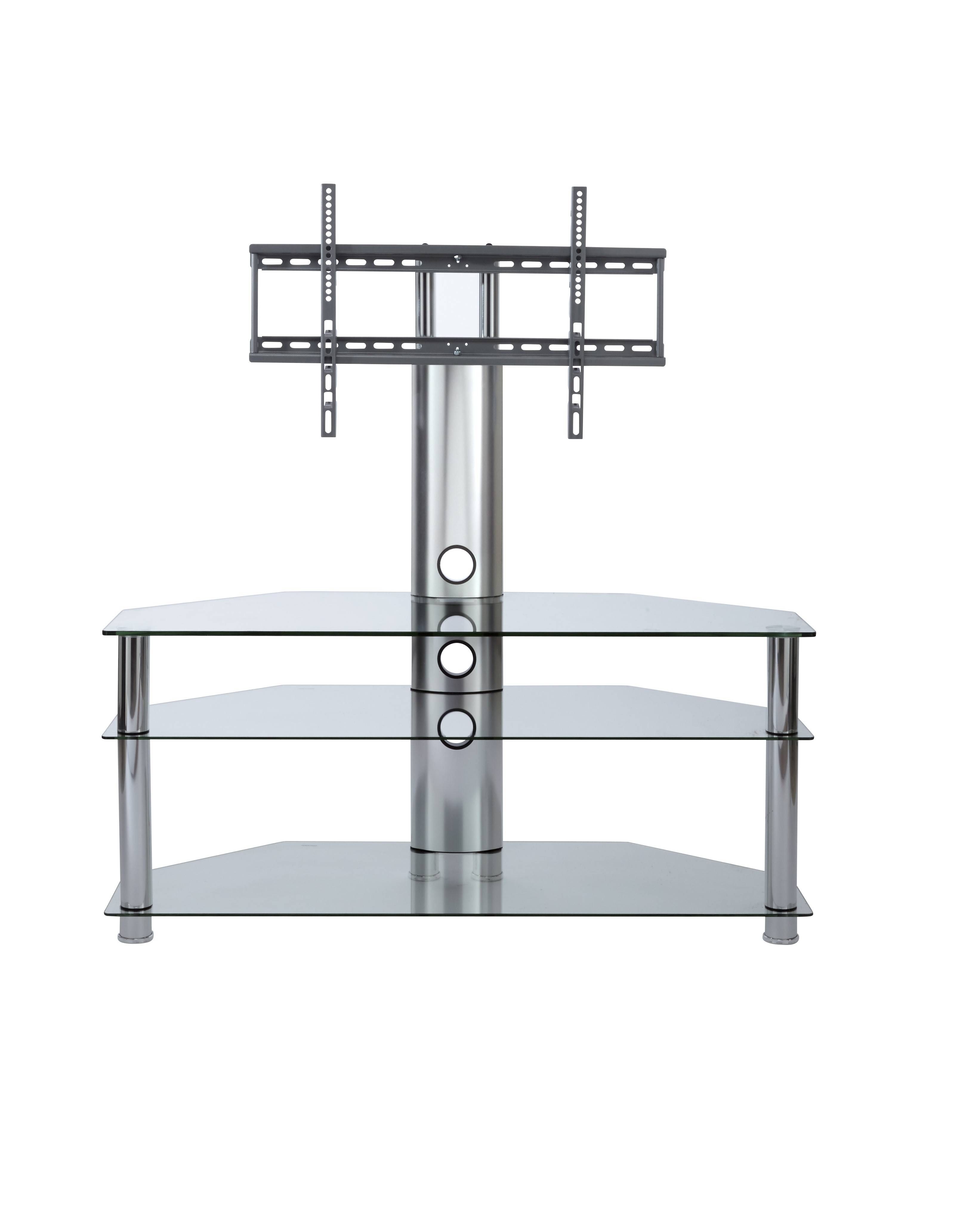 Tv Stand With Mount | Clear Glass Cantilever Tv Stand Throughout Cheap Cantilever Tv Stands (Photo 7 of 15)