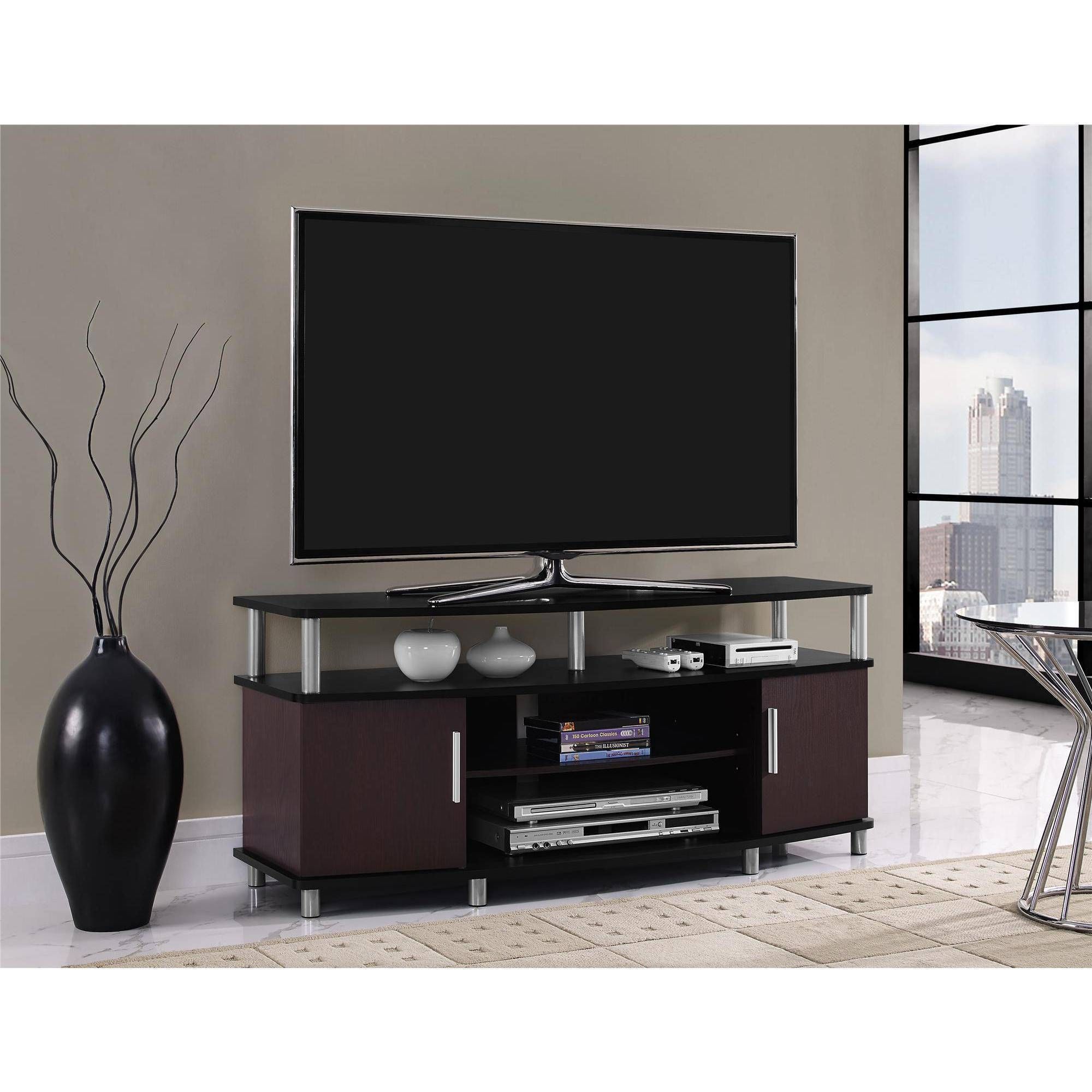 Tv Stands & Entertainment Centers – Walmart Within Small Black Tv Cabinets (Photo 14 of 15)