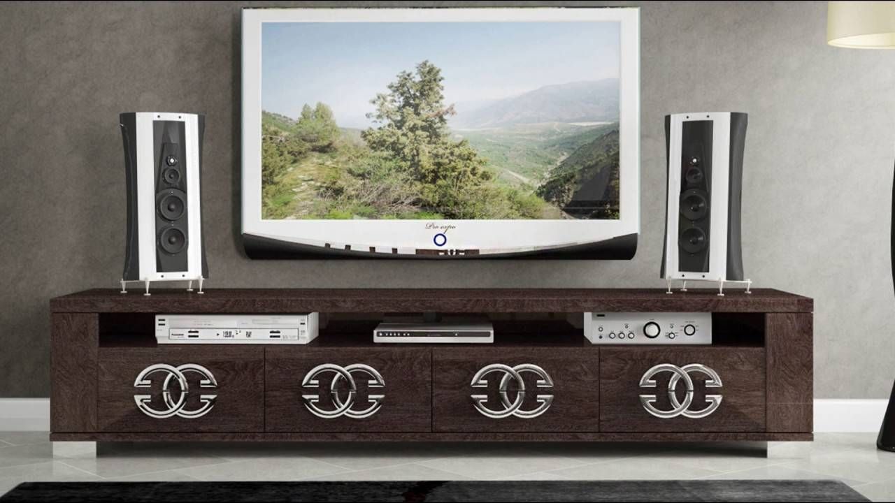 Uncategorized : Lcd Tv Cabinet Designs Youtube Ebenfalls Inside Stylish Tv Cabinets (Photo 7 of 15)