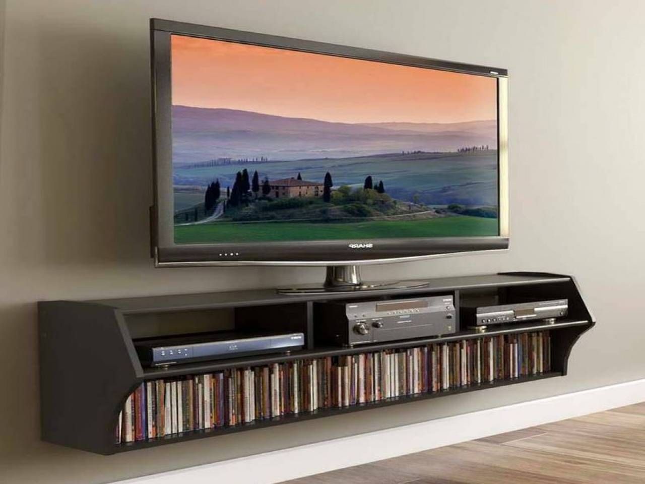 Unique Tv Stand Ideas, Cool Tv Stands On Mid Century Flat Screen For Cool Tv Stands (Photo 15 of 15)