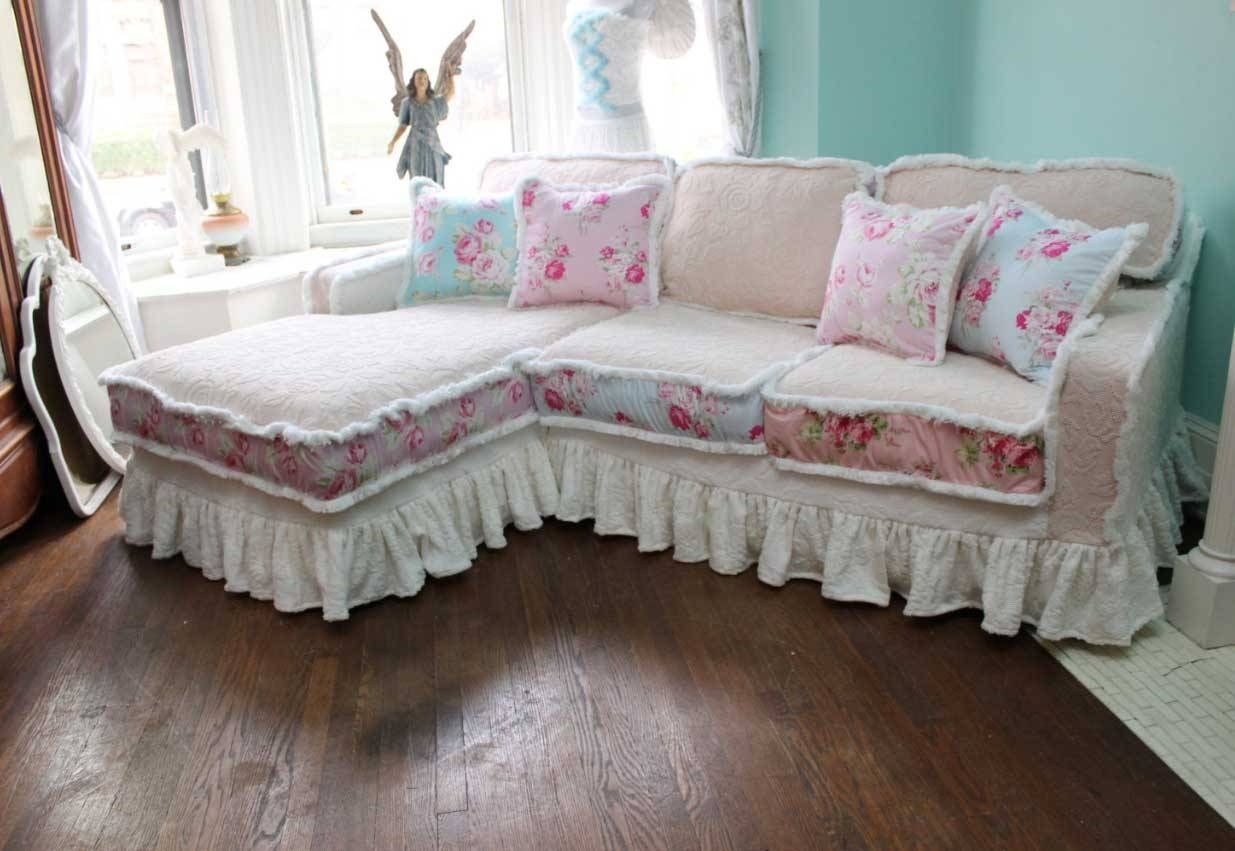 Vintage Shabby Chic Sofa | Centerfieldbar With Shabby Chic Sofas Covers (Photo 2 of 15)