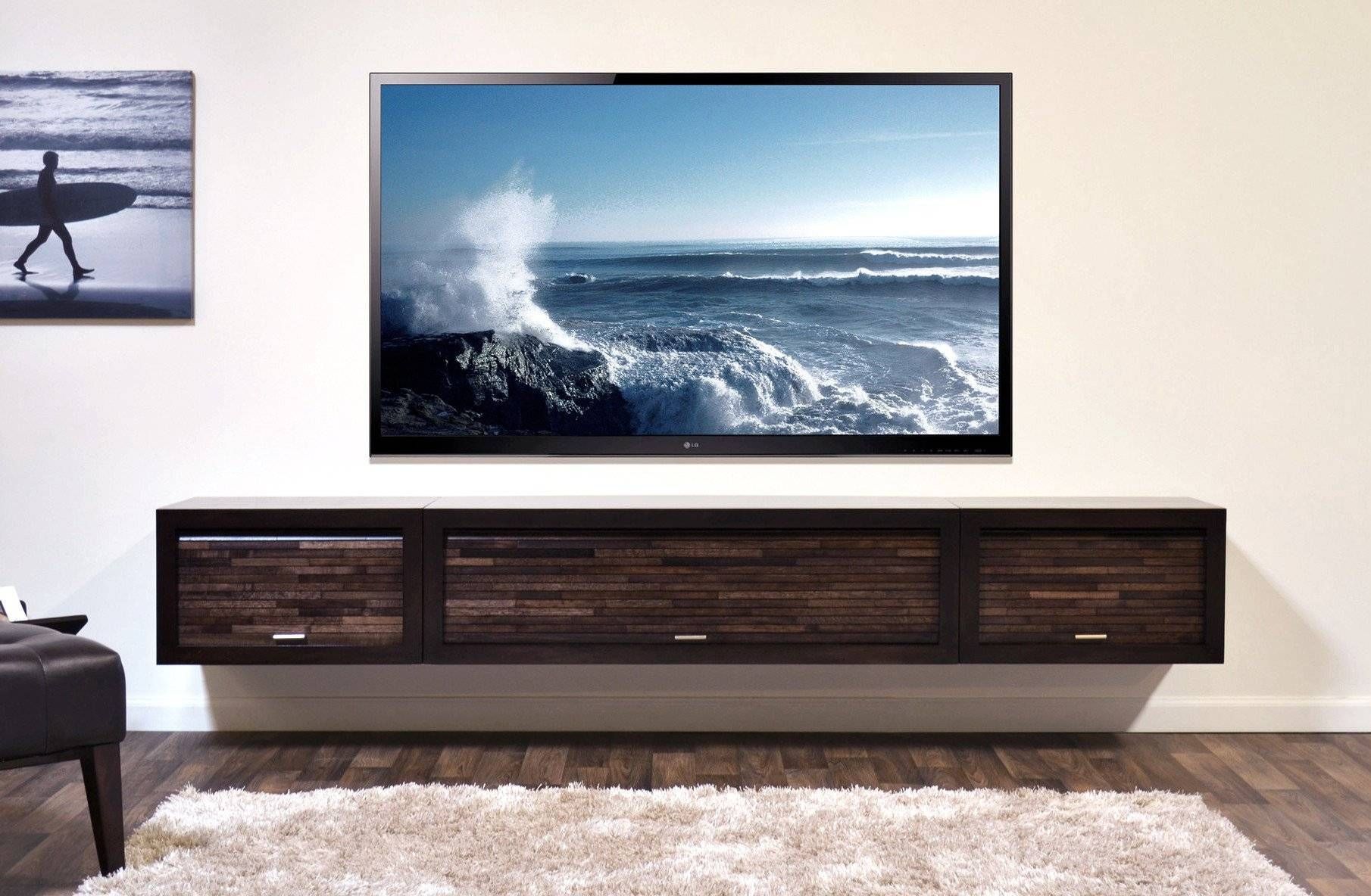 Wall Units: Amazing Floating Wall Entertainment Center Wall Intended For Entertainment Center Tv Stands (View 7 of 15)