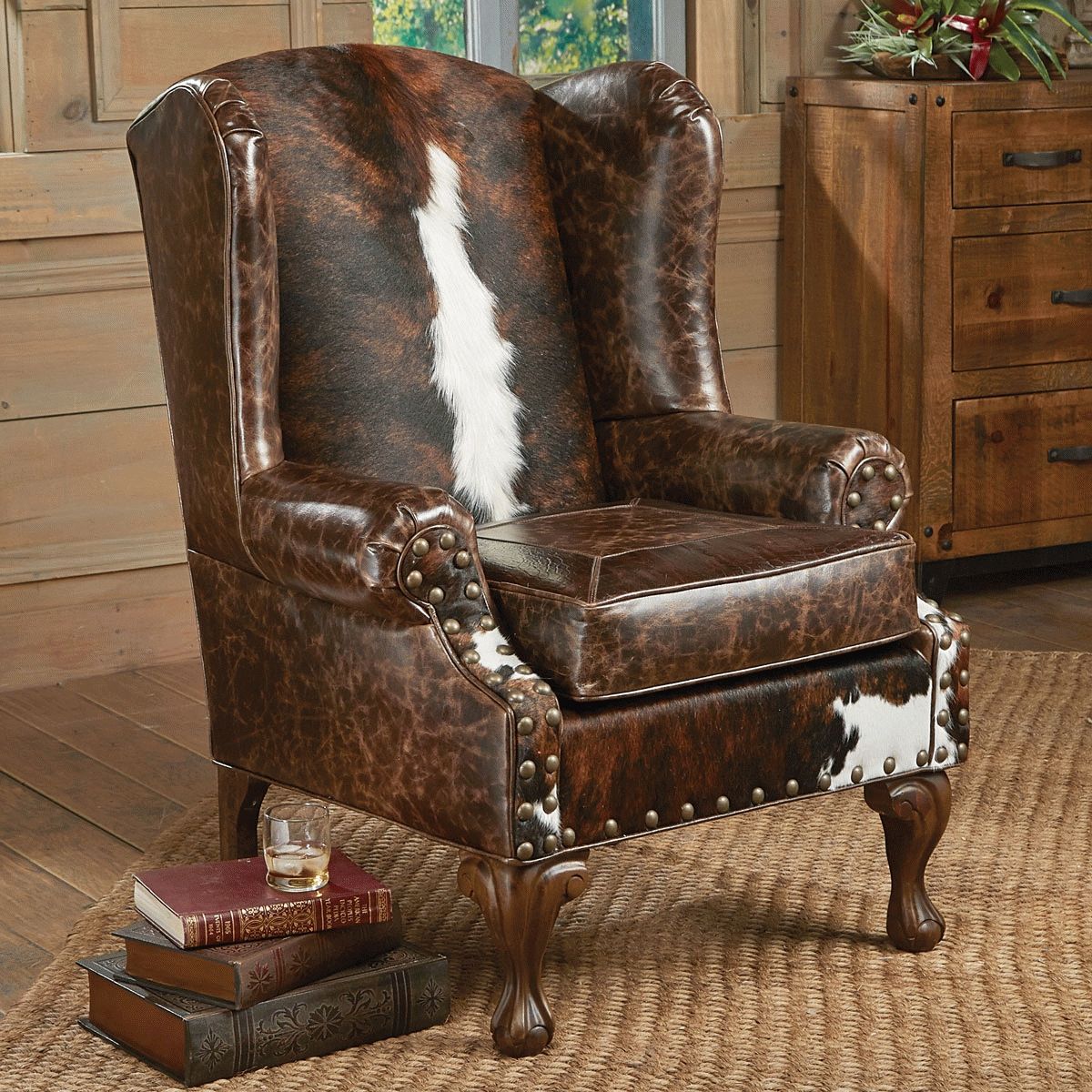 Western Leather Furniture & Cowboy Furnishings From Lones Star Regarding Cowhide Sofas (Photo 4 of 15)