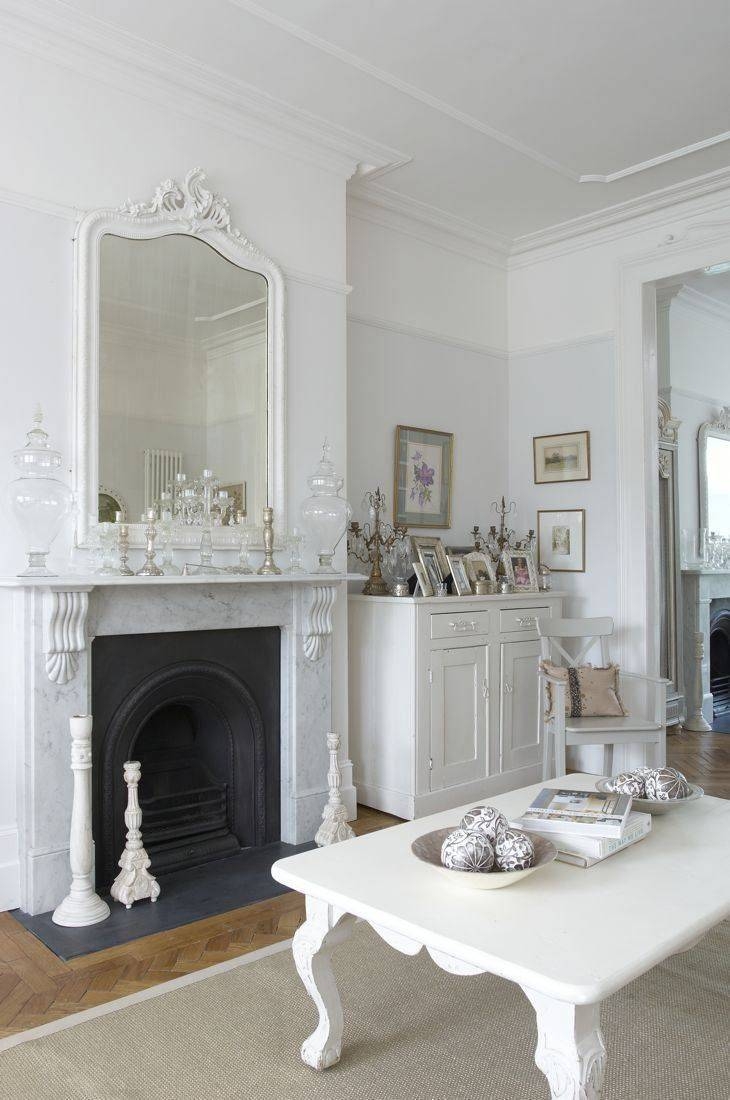 Featured Photo of Top 15 of Large White French Mirrors