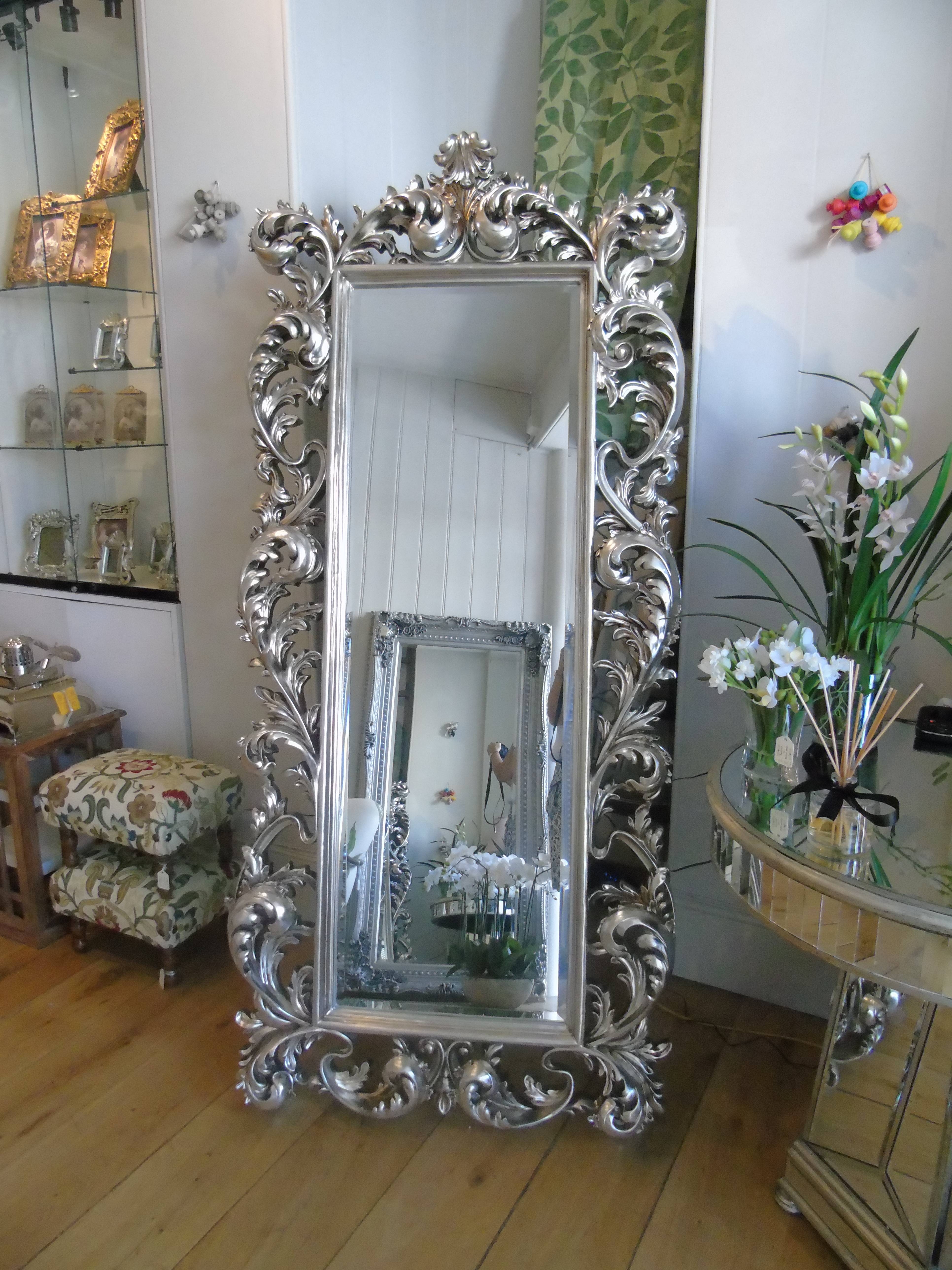 Baroque Floor Standing Mirror | Home Interior Designsjoanne Mills Regarding Baroque Floor Mirrors (Photo 1 of 15)