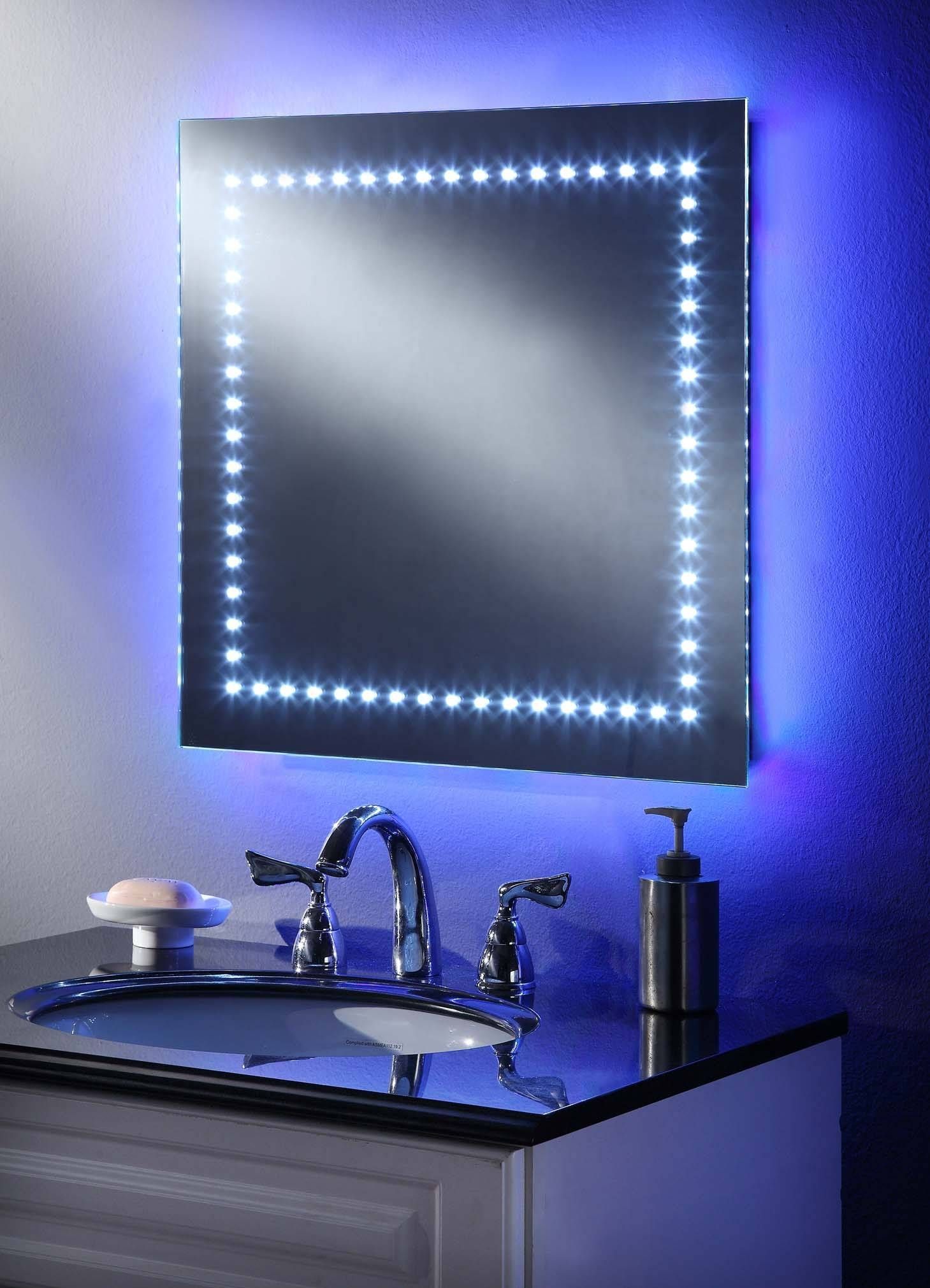 Bathroom Cabinets : Kichler Ceiling Lights Hgtv Bathroom Lighting Regarding Ceiling Light Mirrors (View 10 of 15)