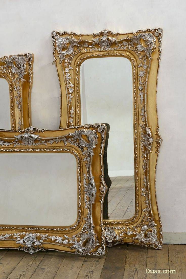 Best 25+ French Mirror Ideas On Pinterest | Country Full Length Pertaining To Vintage Gold Mirrors (View 5 of 15)