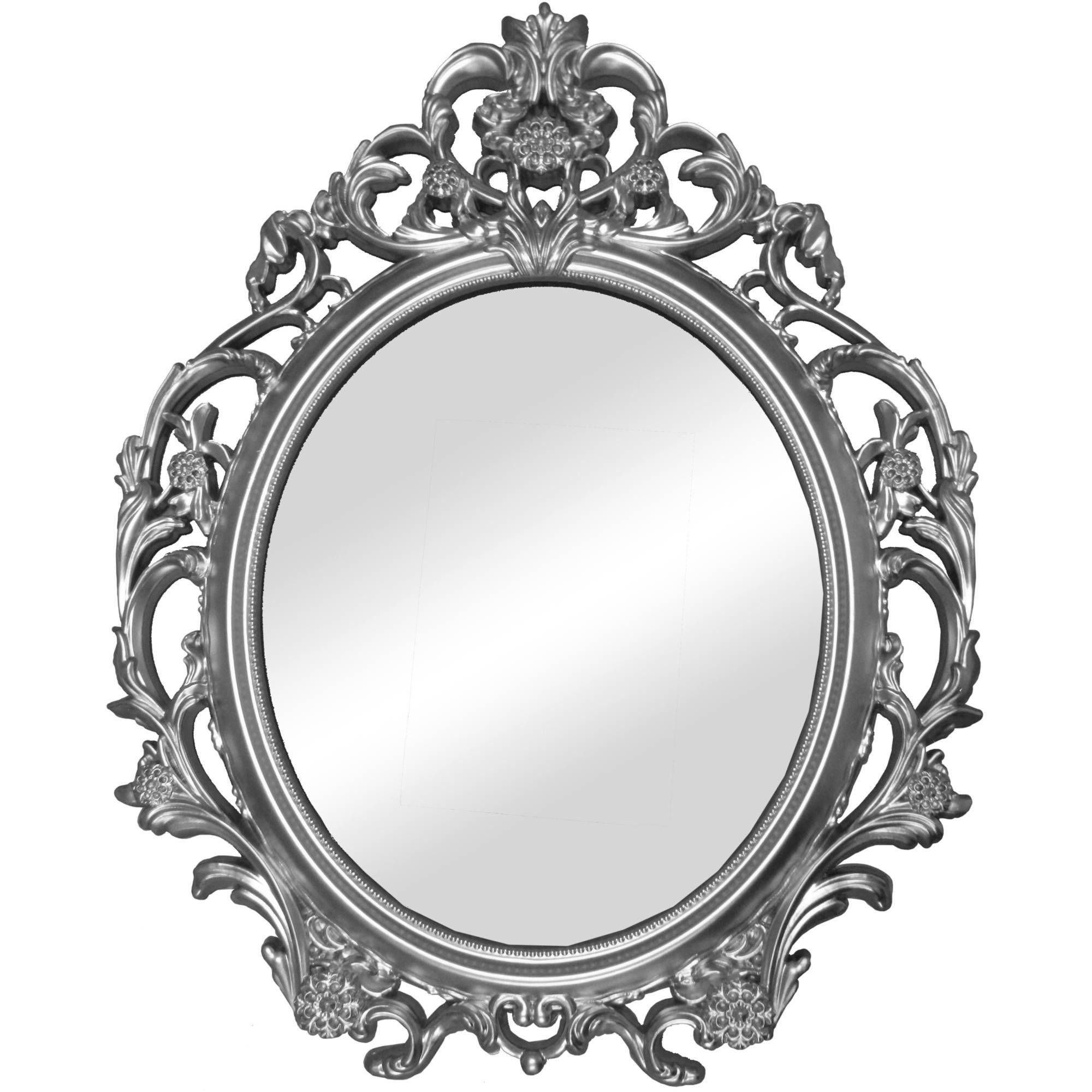 Better Homes And Gardens Ornate Baroque Wall Mirror – Walmart In Baroque Black Mirrors (View 9 of 15)